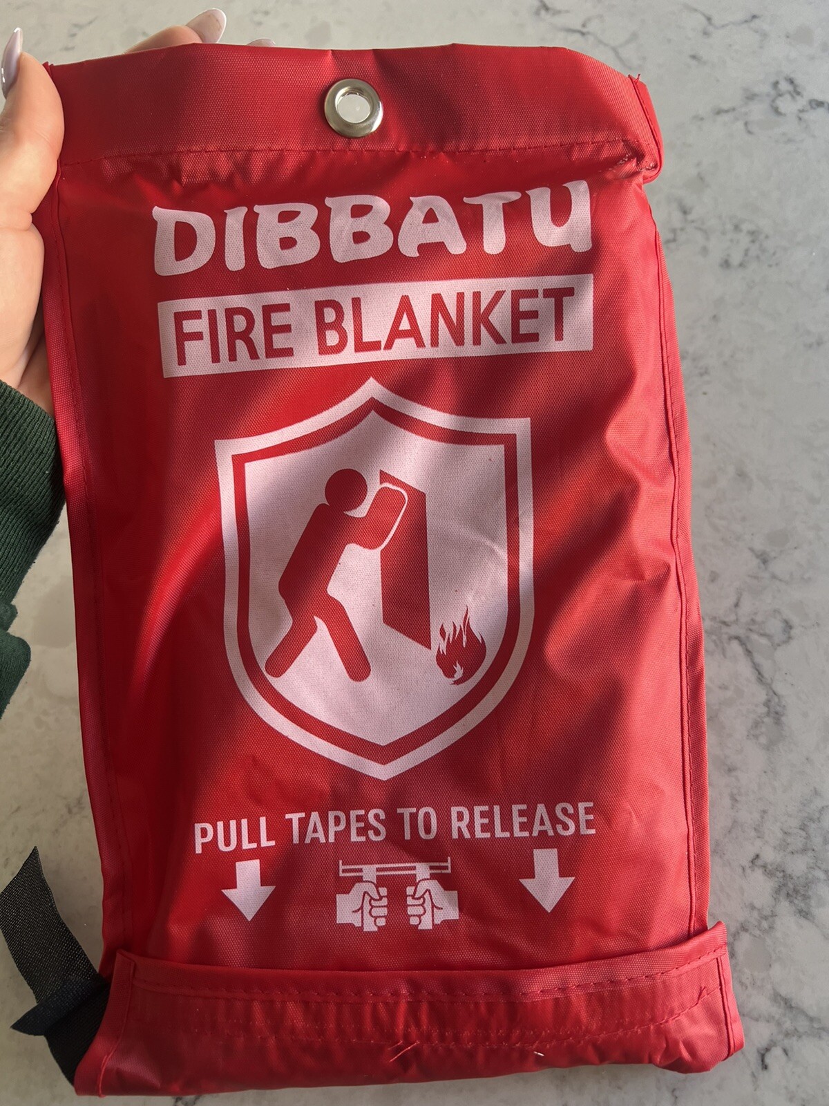 C Crystal Lemon Fire Blanket Kitchen Emergency Suppression Blanket (CL-Fire-01)