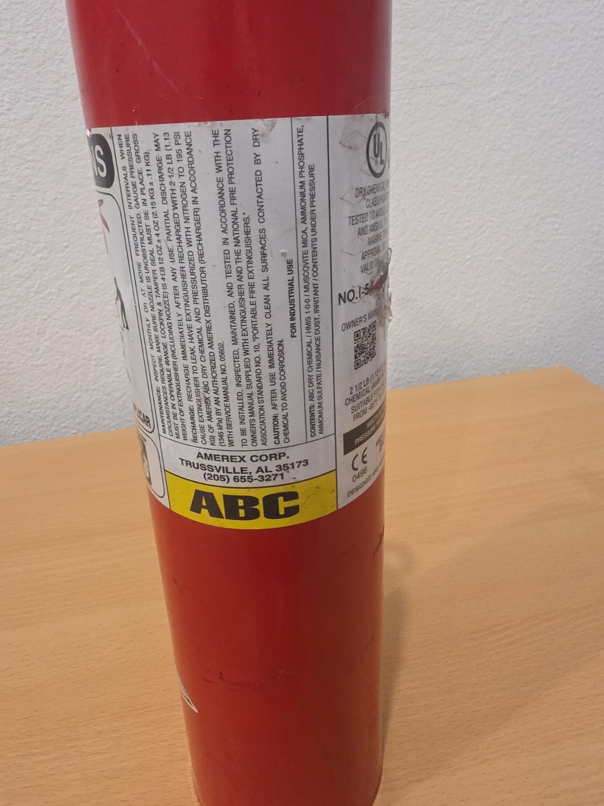 Amerex B417 Fire Extinguisher Read Description