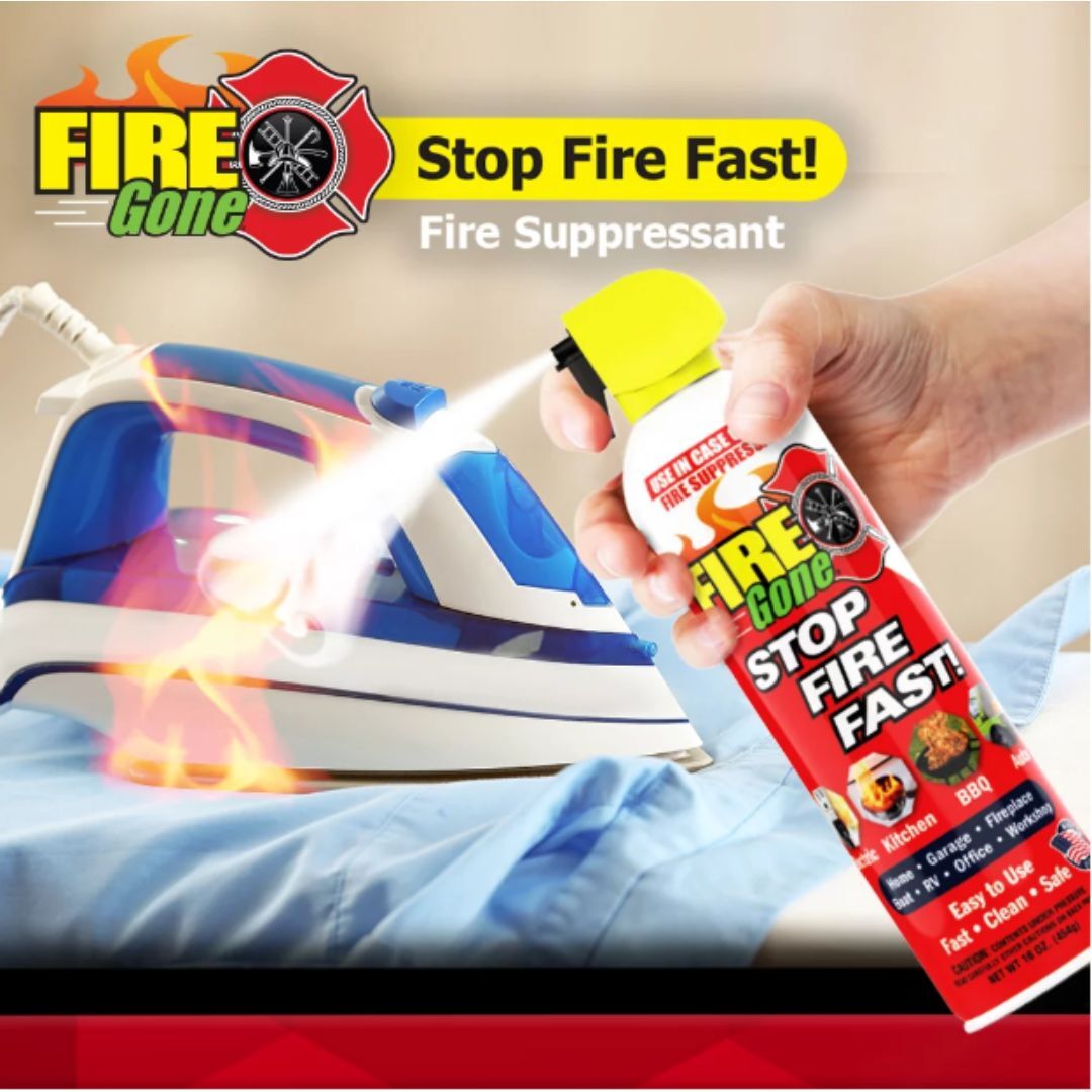 16 Oz. A:B:C Multiple Use Fire Extinguisher Spray Suppressant