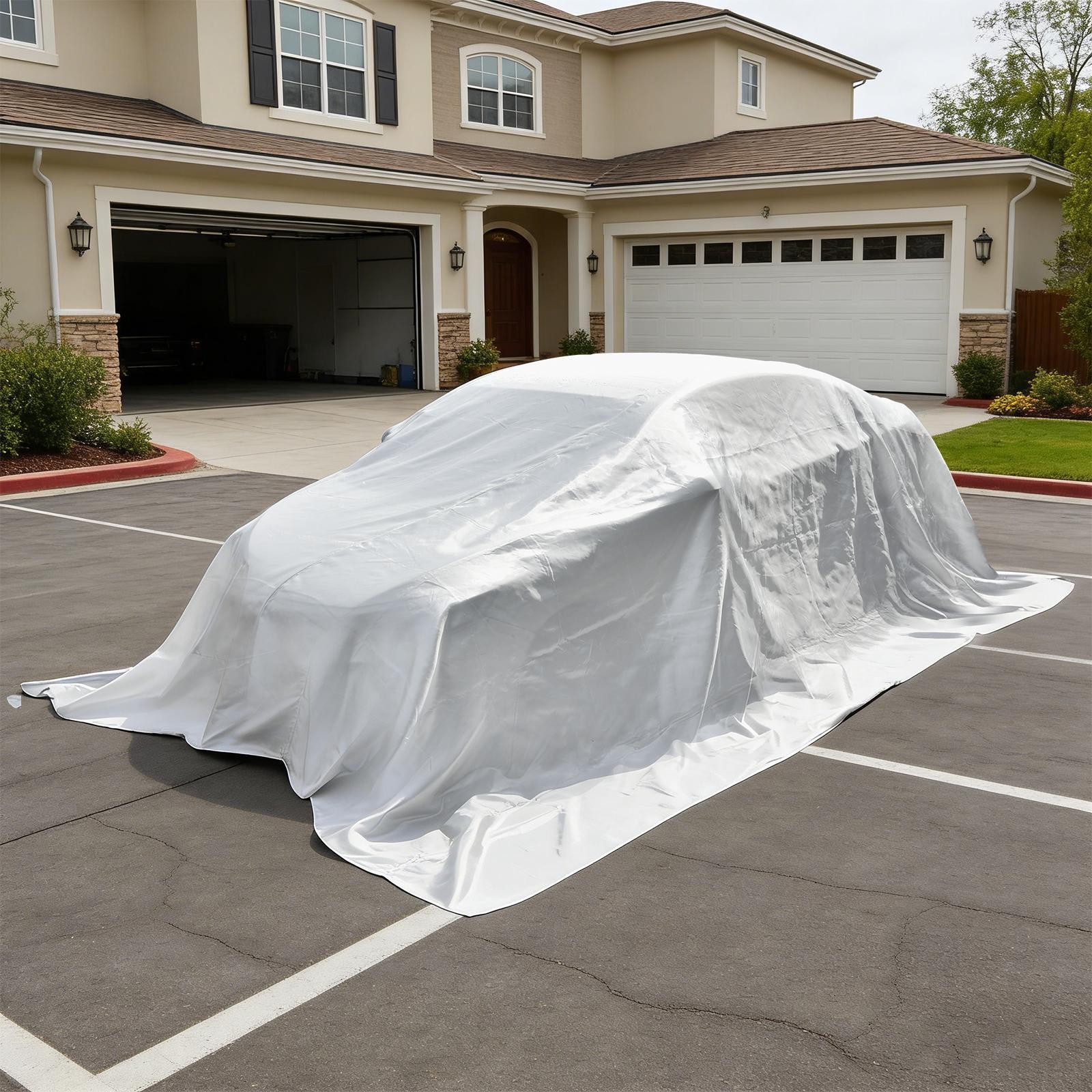 Emergency Fire Blanket for Car, Large Fiberglass Fire Suppression Blanket