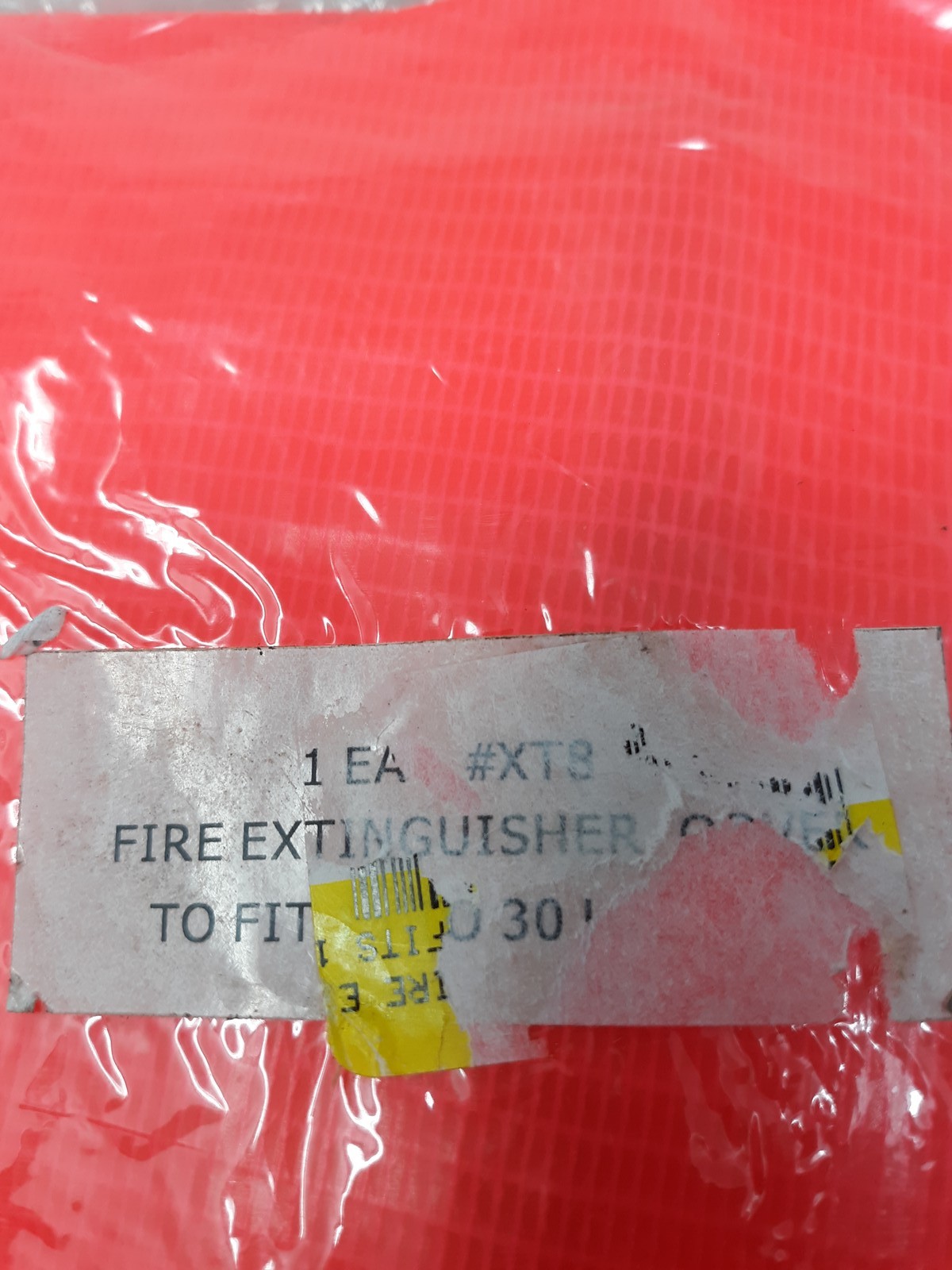 Steiner Fire Extinguisher Cover – Fits 15–30 lb Extinguishers – High Visibility