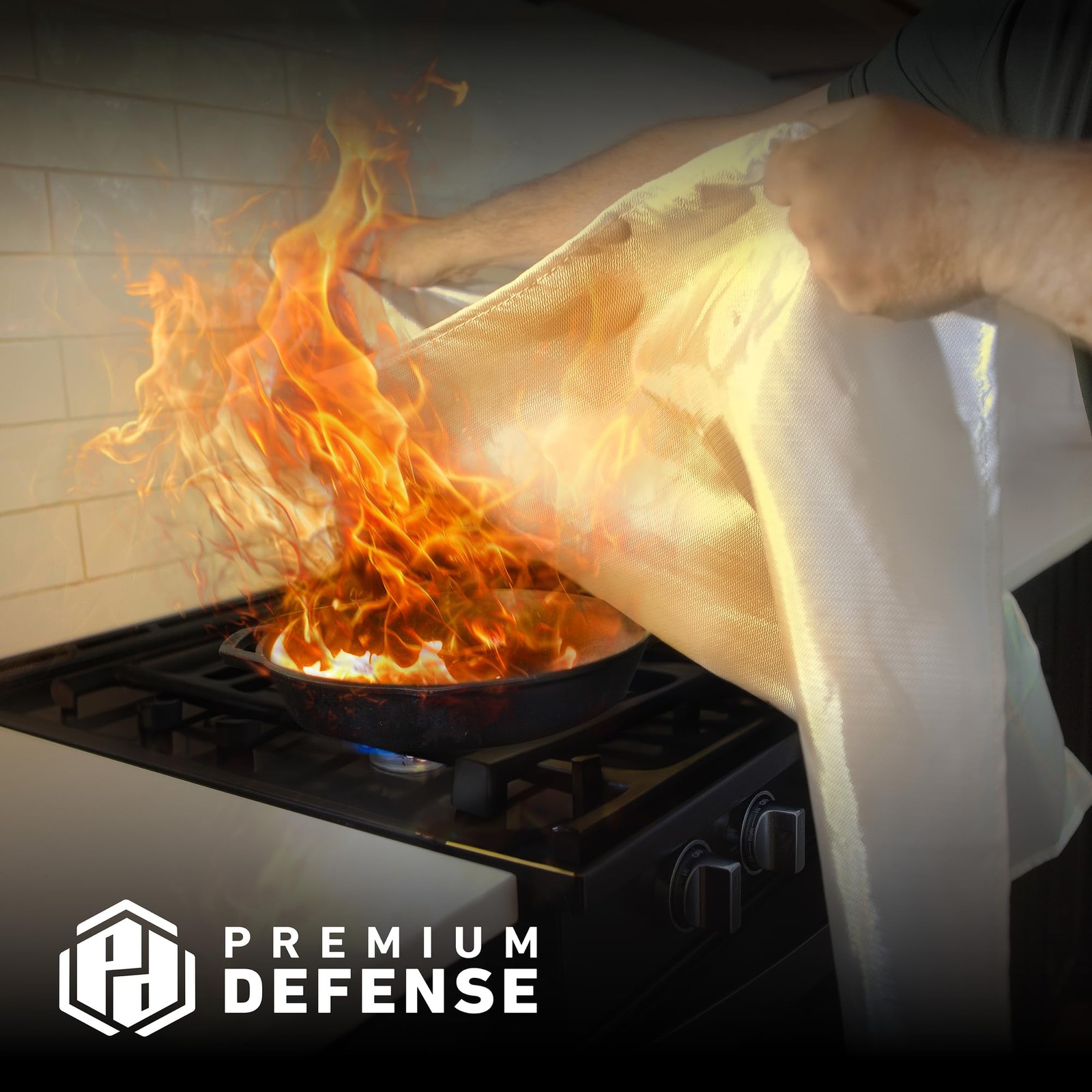 Fire Blanket, Fire Blanket for Home and Kitchen Emergency, Fire Extinguisher,…