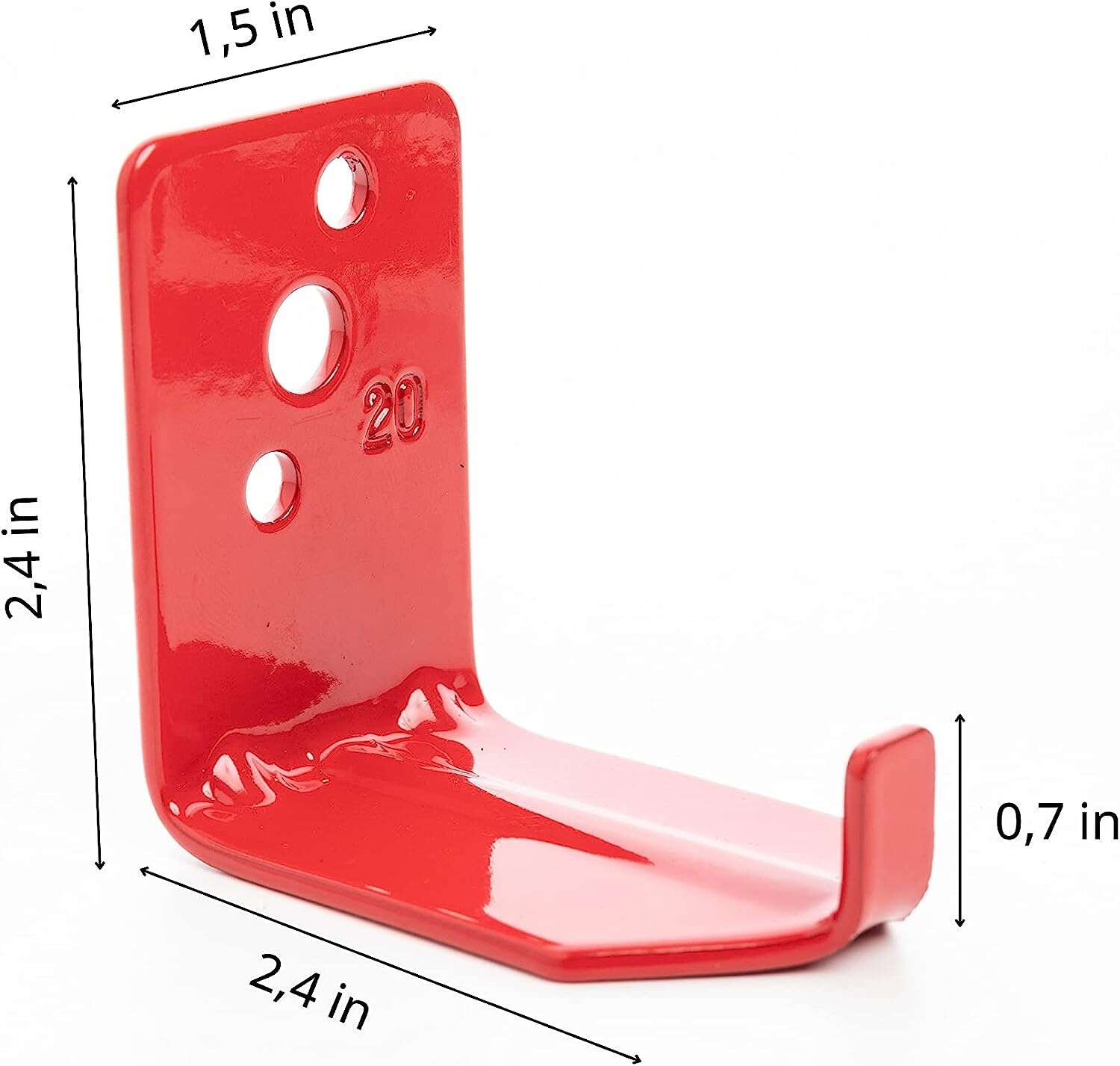🔥🧯 LOT OF 100-UNIVERSAL WALL MOUNT 20 lb. SIZE FIRE EXTINGUISHER BRACKET NEW