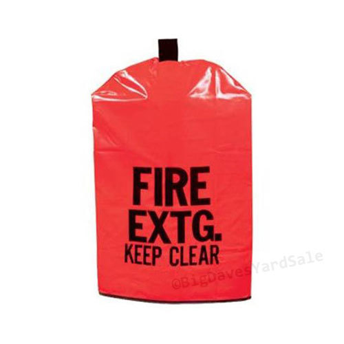 FIRE EXTINGUISHER COVER (NO Window) for 5 to 10lb. Extg., Small 20″ x 11 1/2″