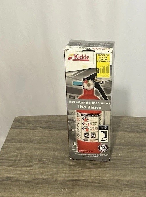 KIDDE ~ KITCHEN FIRE EXTINGUISHER ~ EASY MOUNT BRACKET ~ RESSP ~ DRY CHEMICAL