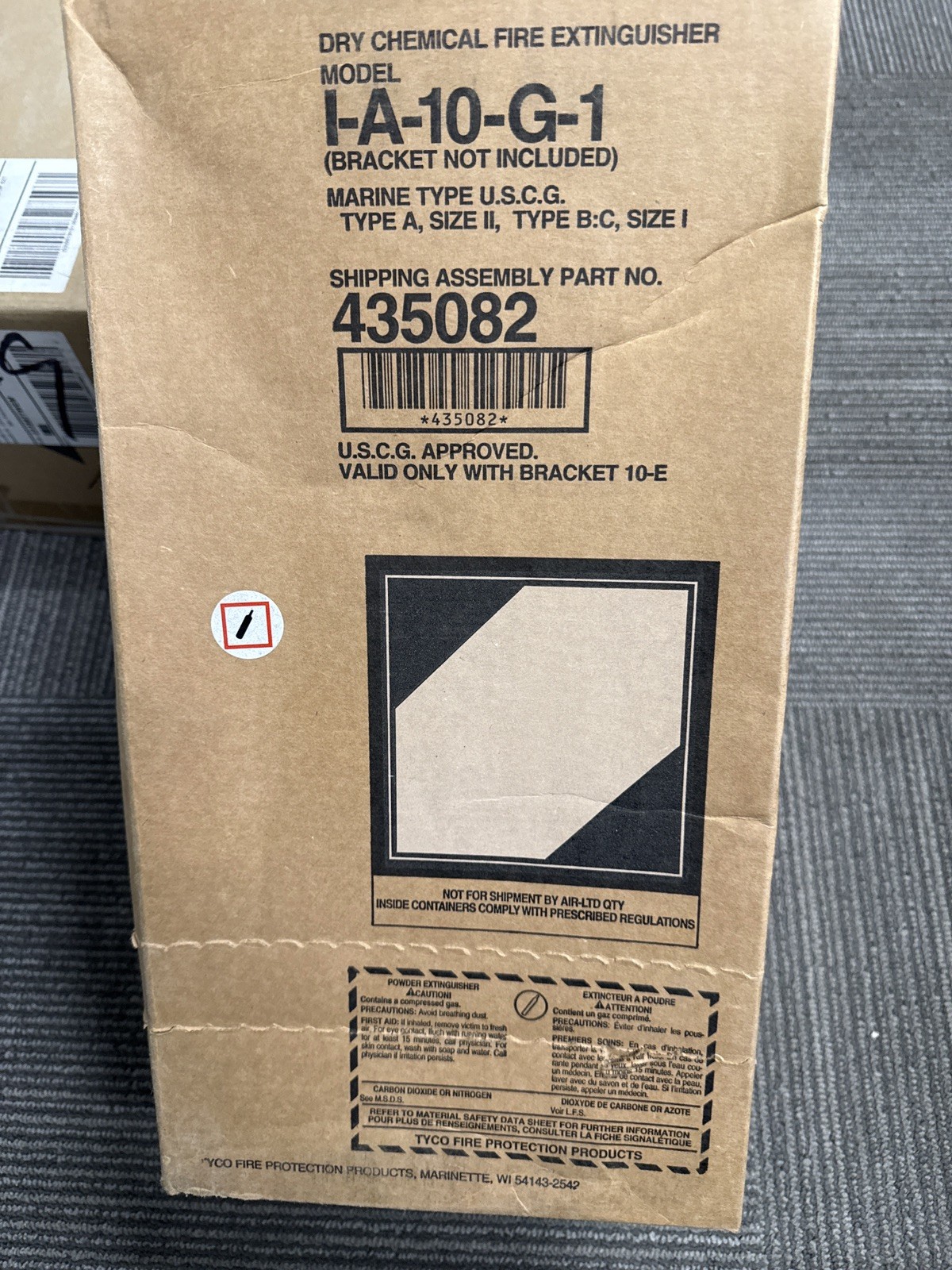 Ansul I-A-10-G-1 Red Line 10 lb ABC Fire Extinguisher 435082