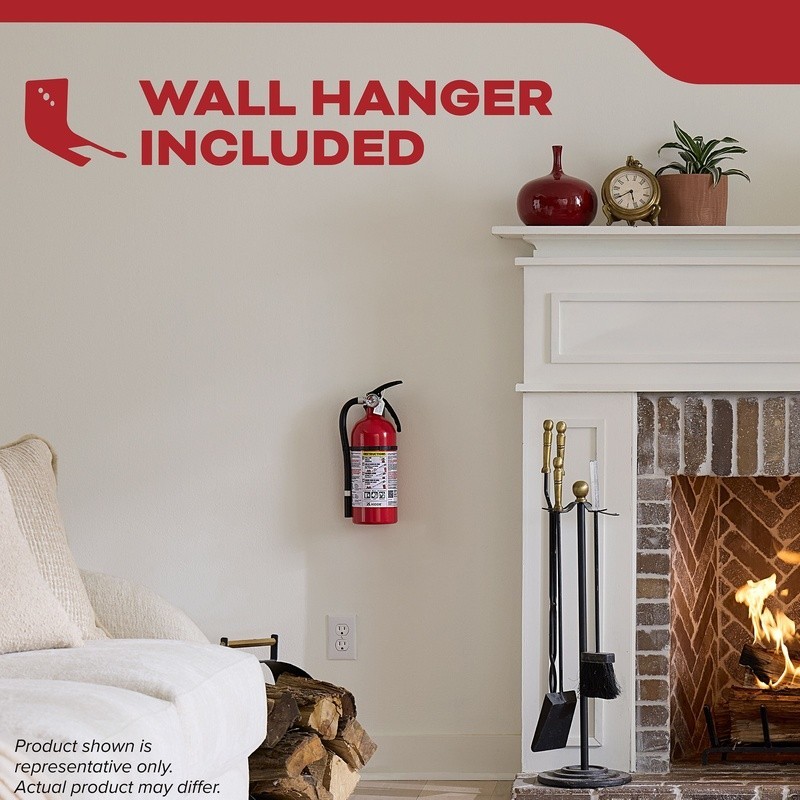 Multipurpose Fire Extinguisher 3A40BC Home Safety Easy Mount UL Listed
