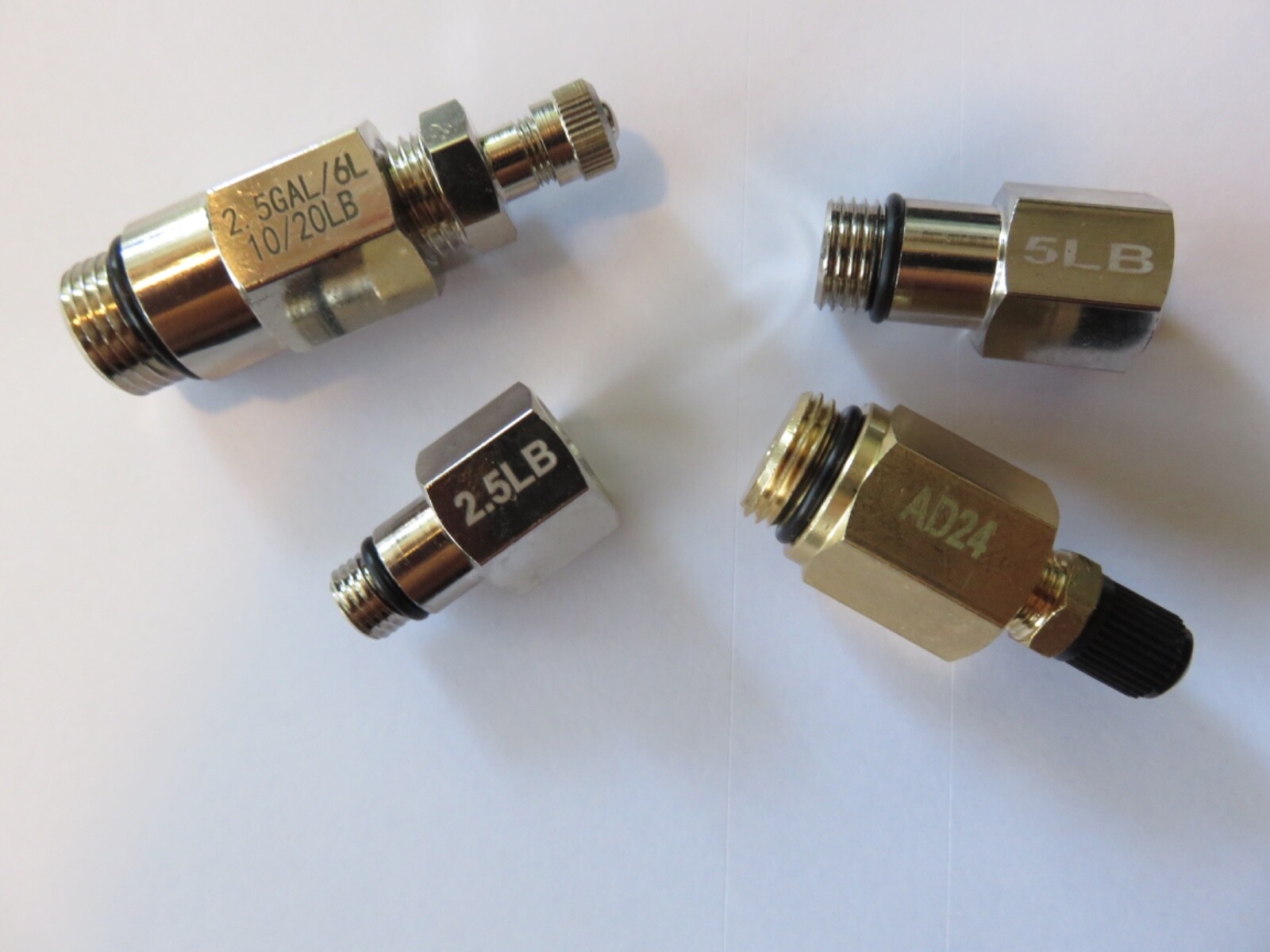 🧯MASTER COLLECTION of FIRE EXTINGUISHER RECHARGE ADAPTORS (4-Total Adaptors) 🔥