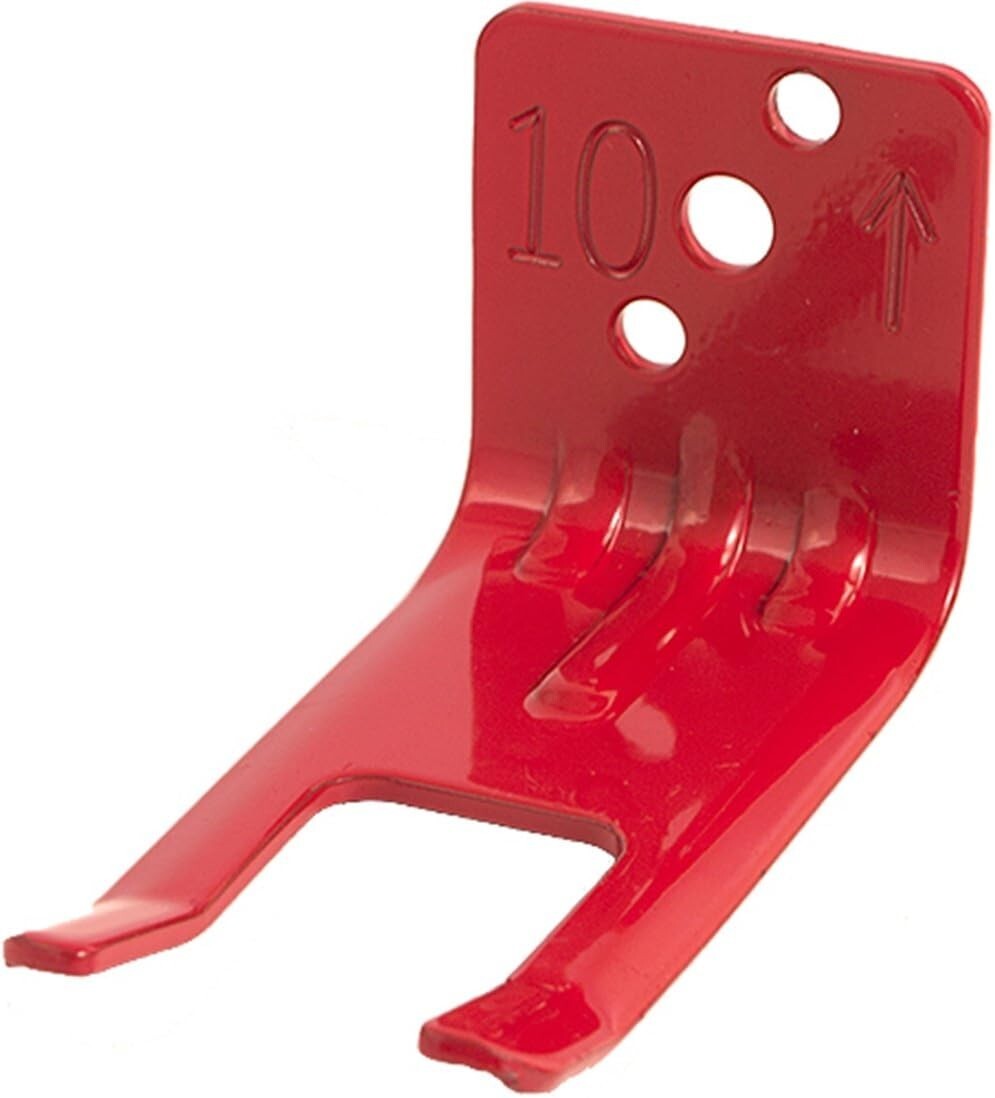 (4 Wall Hooks) Fire Extinguisher Wall, Hook, Mount, Bracket – Screws and Washers