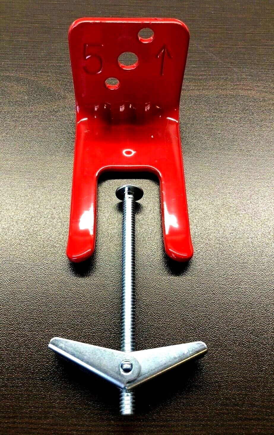 🧯1-FORK STYLE WALL MOUNT 5 lb. SIZE FIRE EXTINGUISHER BRACKET W/TOGGLE BOLT