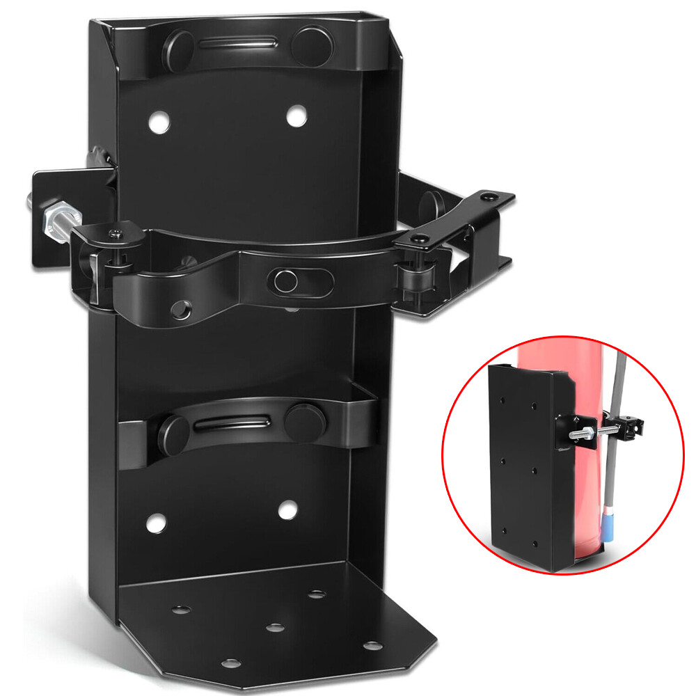 Heavy Duty 10/5 LB Dry Fire Extinguisher Vehicle Bracket Universal 809 5.25″ dia