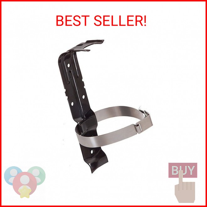 FIRST ALERT BRACKET2 Replacement Fire Extinguisher Bracket,Black