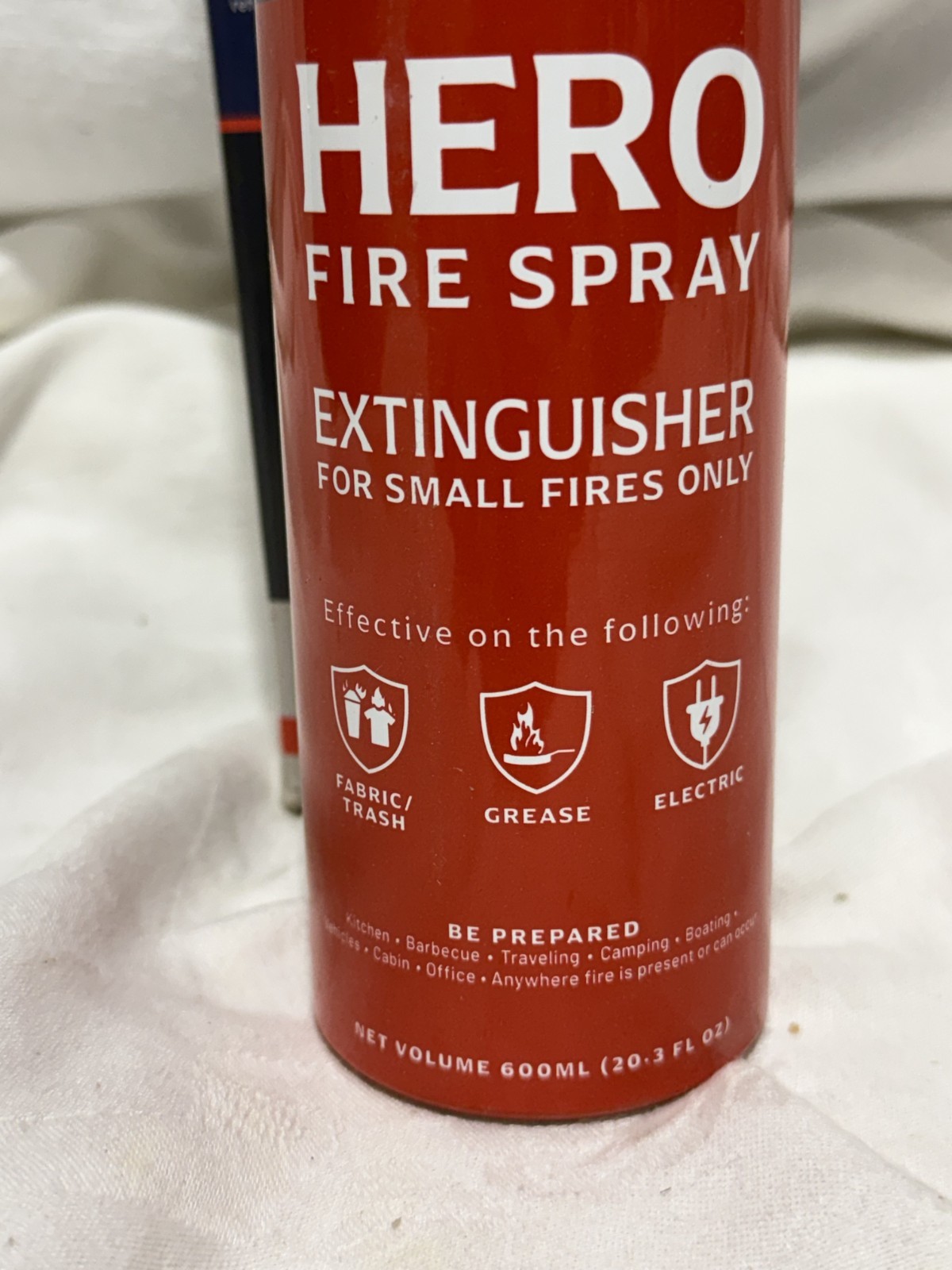 Prepared Hero Hero Fire Spray Mini Portable Fire Extinguisher Car Kitchen Home