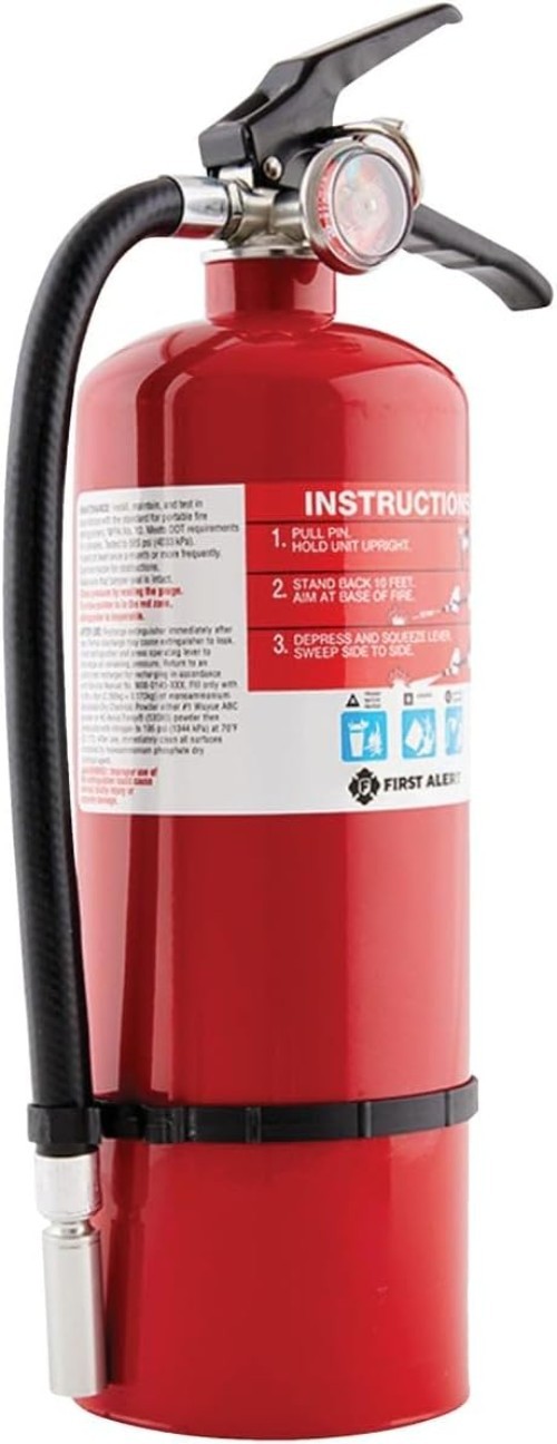 Rechargeable Fire Extinguisher – Heavy Duty, Rated, Perfect for Home & Office