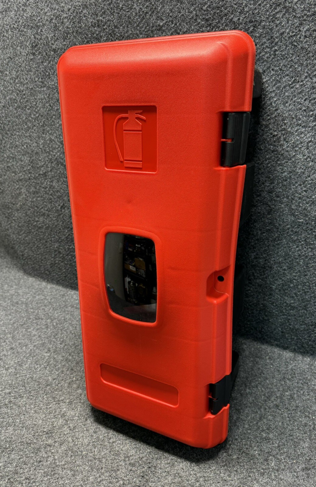 JONESCO Fire Extinguisher Cabinet for 10lb Tank 24x9x8.3″ JEBE06