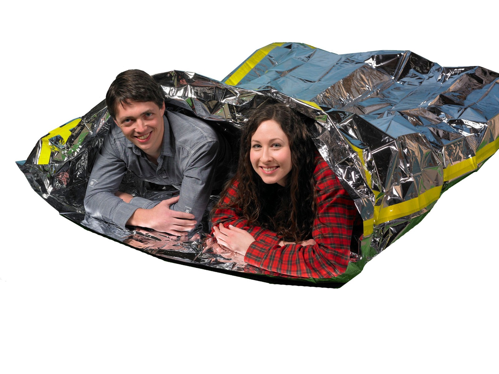 Emergency Thermal Mylar 2 Person Sleeping Bags- 1 Pack -Ultra Compact for Cam…