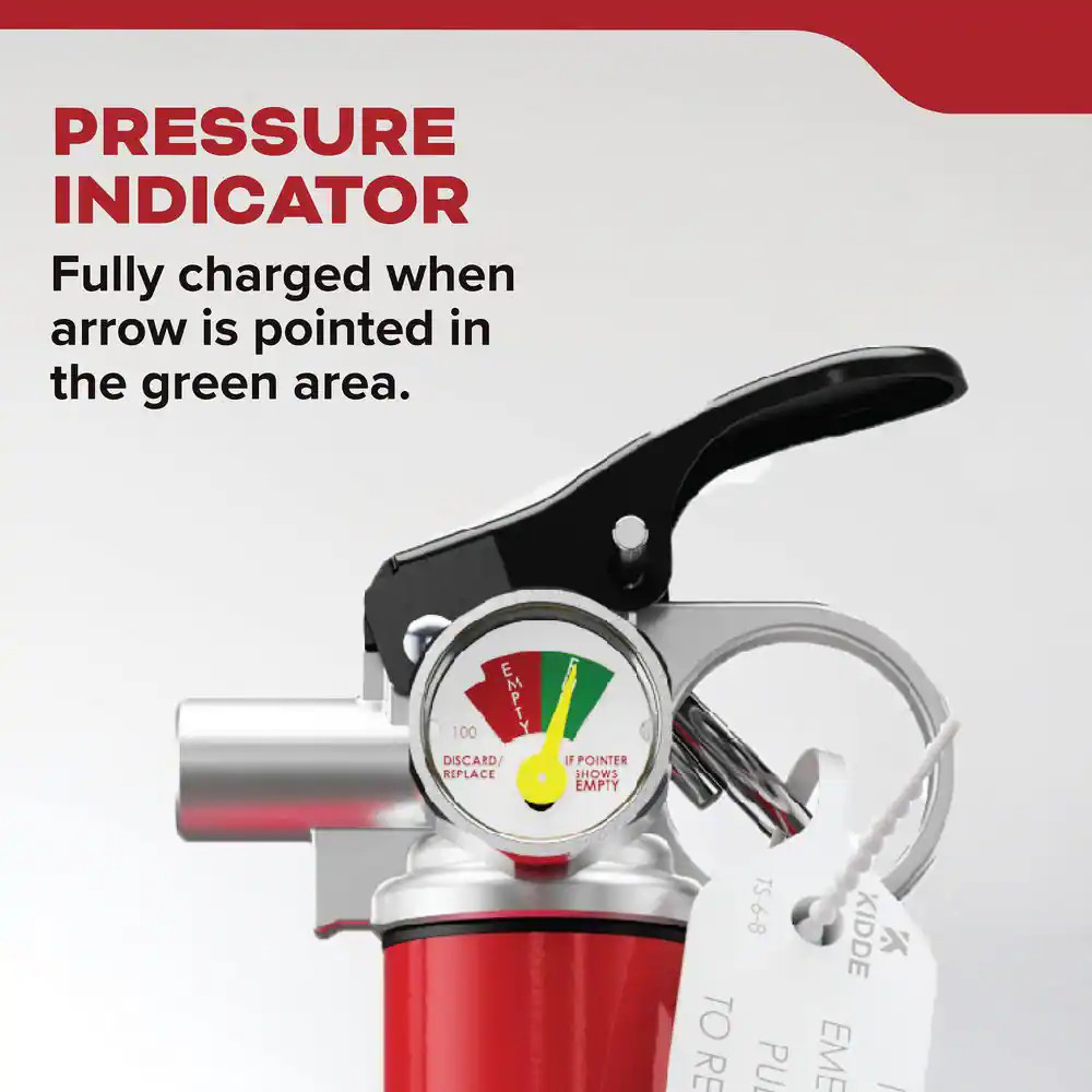 Home and Workshop 5-B:C Class BC 2 Lb. Fire Extinguisher, KD57-5BC Free Shipping