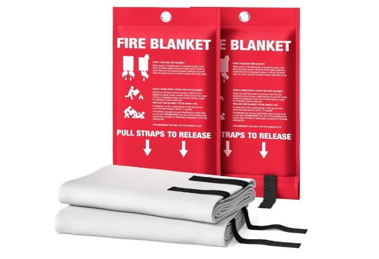 15 pieces Emergency Fire Blanket, 40”x40”UM9 Fiberglass Outdoors Home Camping