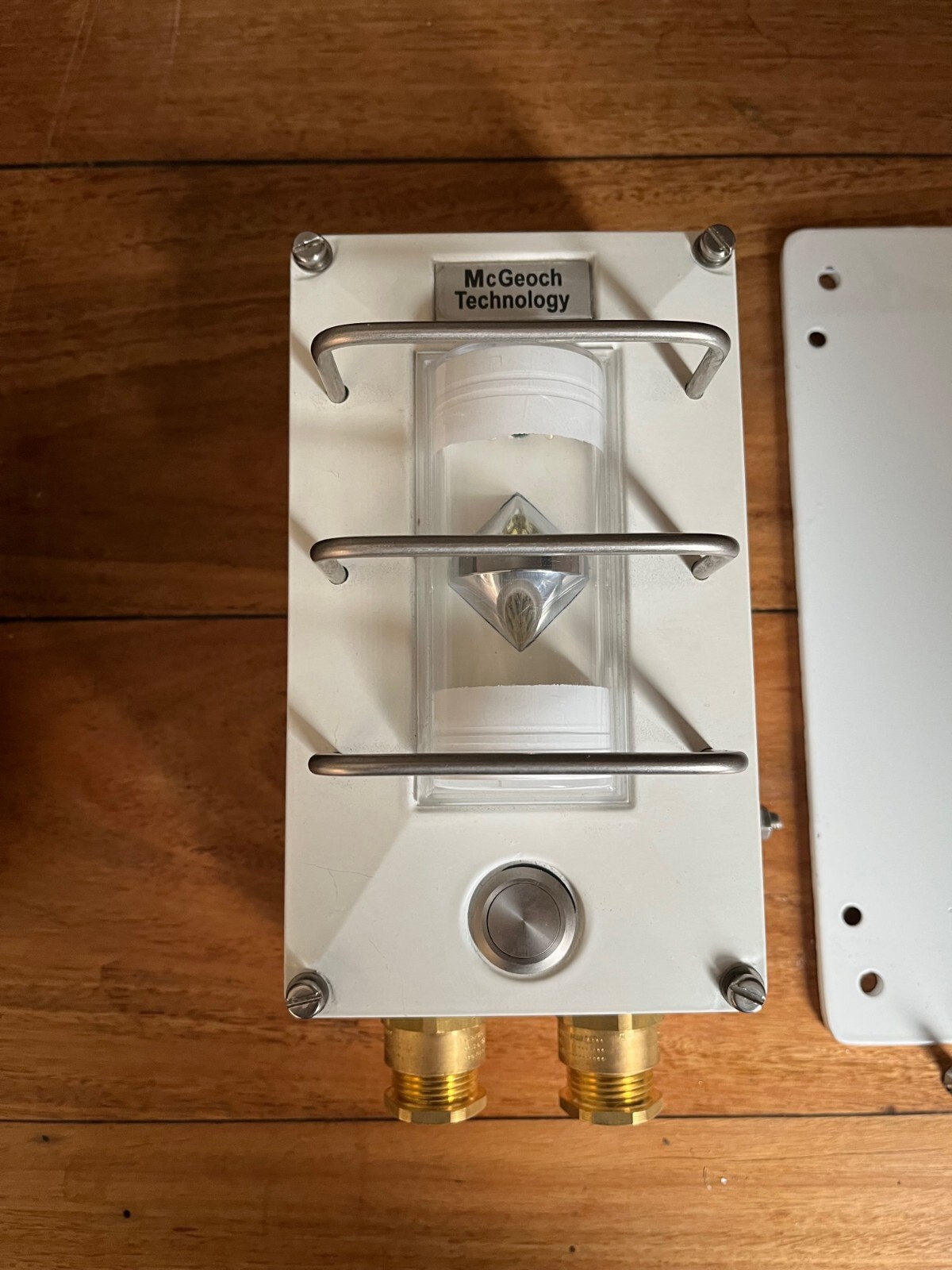LED Automatic Emergency Light McGeoch Garage Bush fire shelter cellar