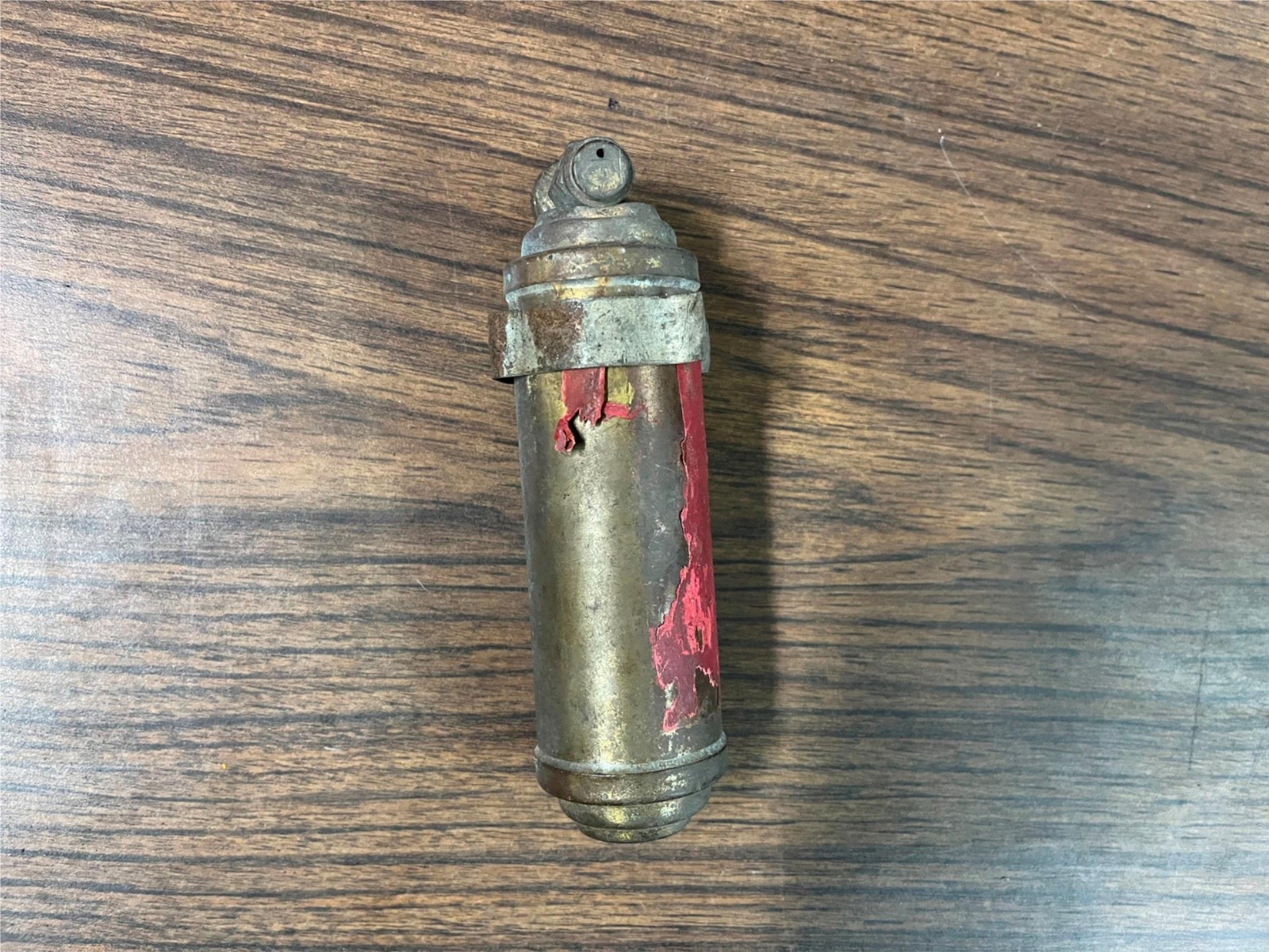 vintage Presto “CB” Mini Motorcycle Brass Fire Extinguisher Made In USA Rare