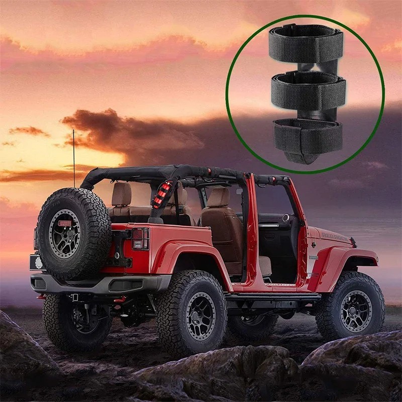 1PC Adjustable Fire Extinguisher Mounting Bracket Holder For Car Jeep