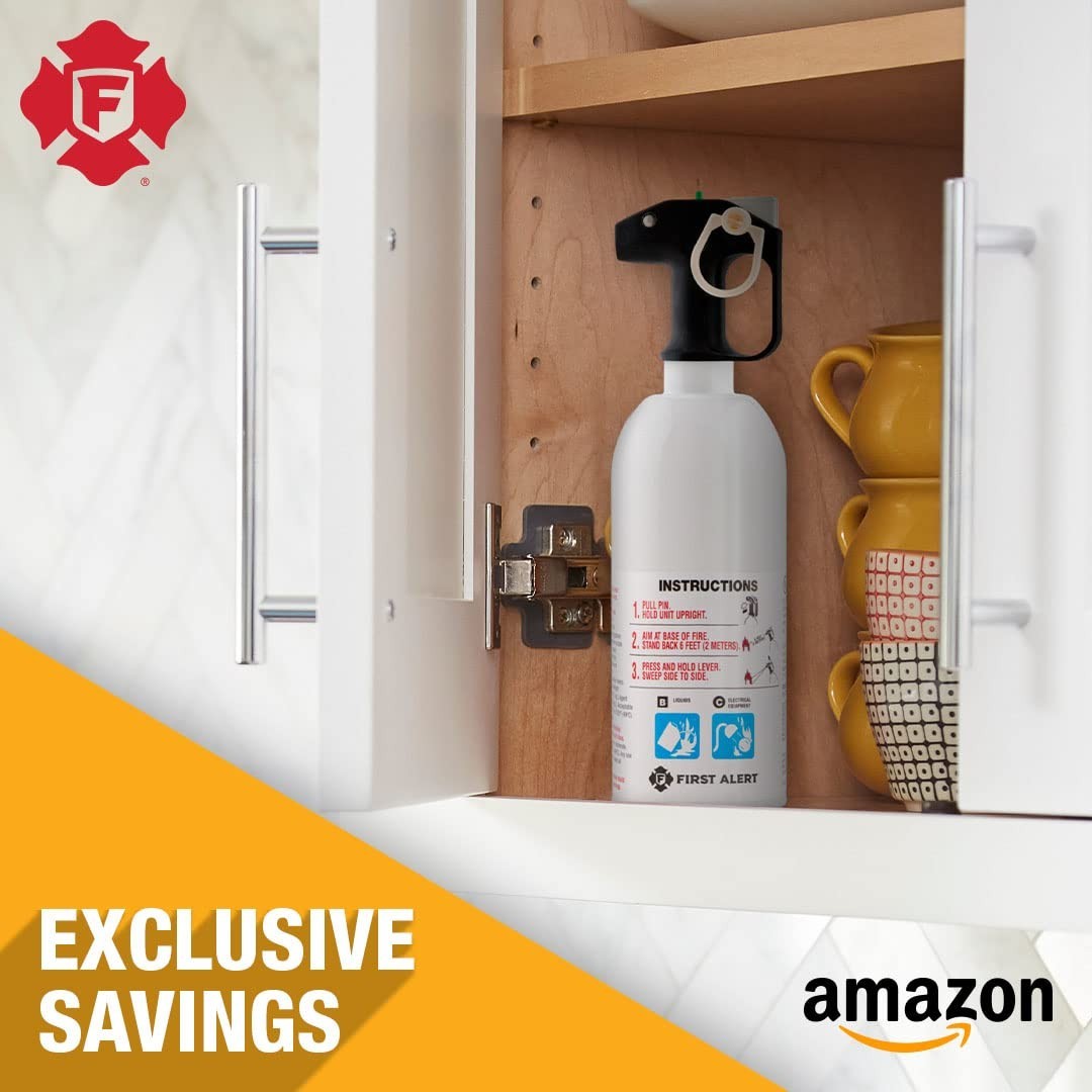 Home Fire Safety Bundle Pack | Smoke & CO Alarms for Kitchen & Living Room