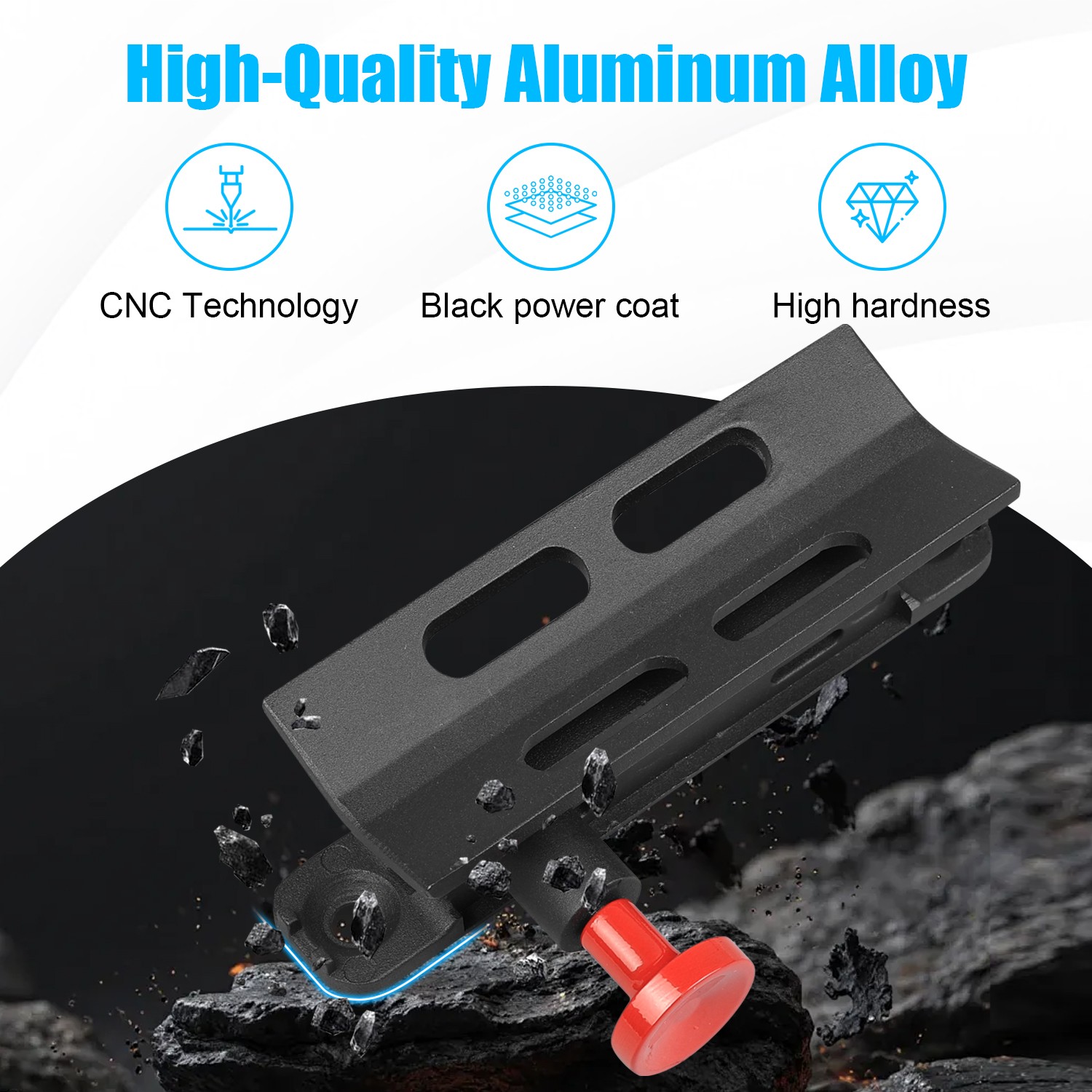 Car Roll Bar Fire Extinguisher Holder Mount Bracket For Jeep Wrangler Adjustable