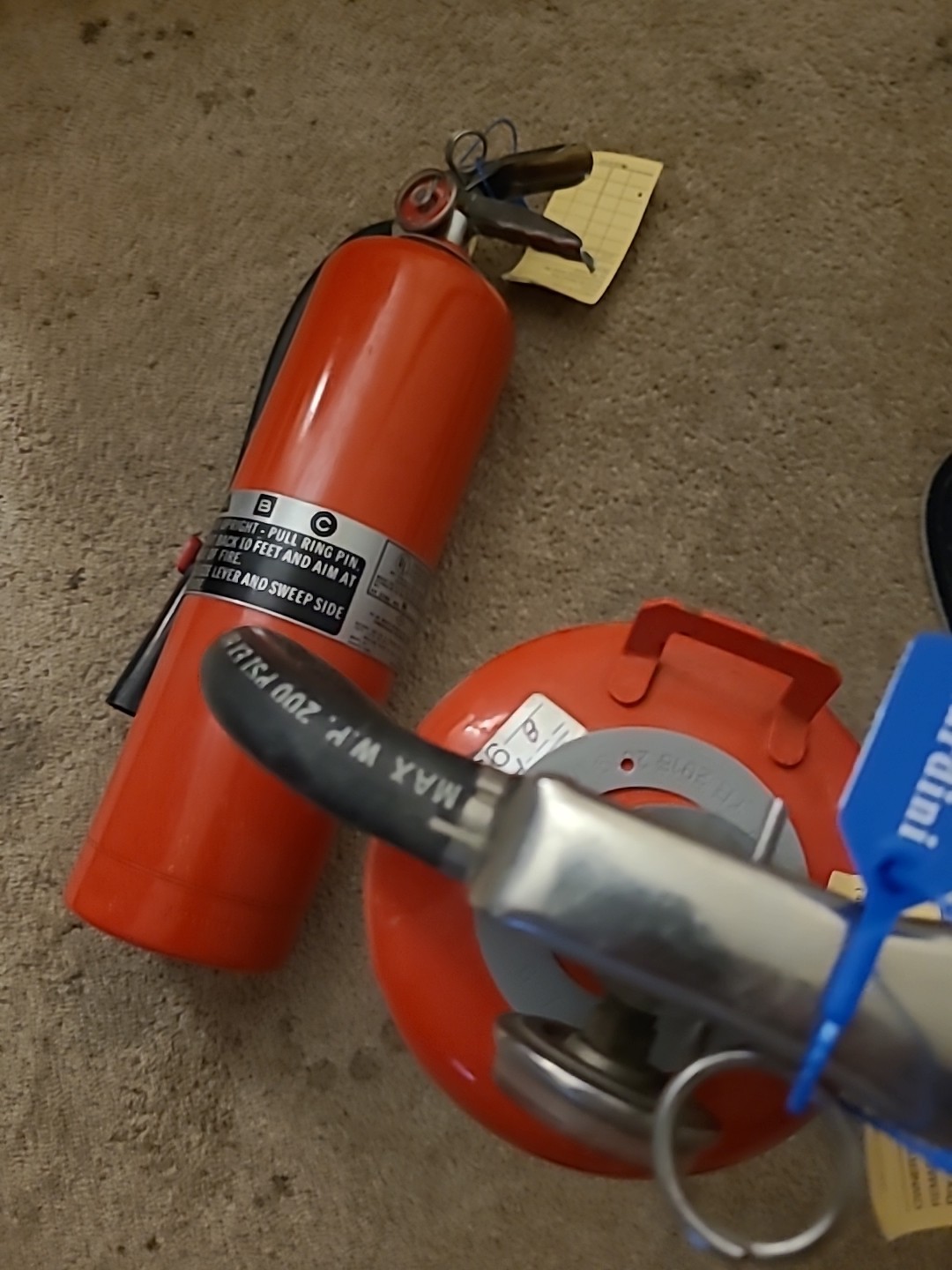 2-Amerex B441, 10lb ABC Dry Chemical Extinguisher, Brass Valve- S/N Are 1 Off🤯