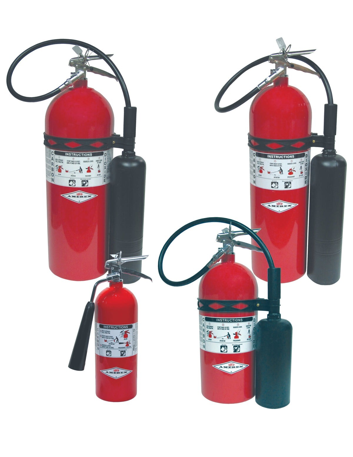 NEW 15lb&20Lb CO2 FIRE EXTINGUISHER REPLACEMENT HOSES AND RAPID DISCHARGE HORN
