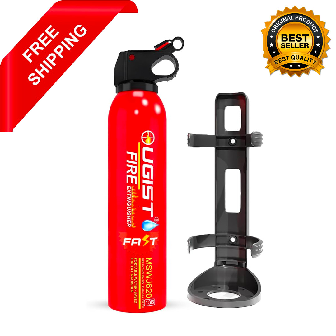 4 In1 Fire Extinguisher with Mount Fire Extinguishers for the House/Car/Kitchen