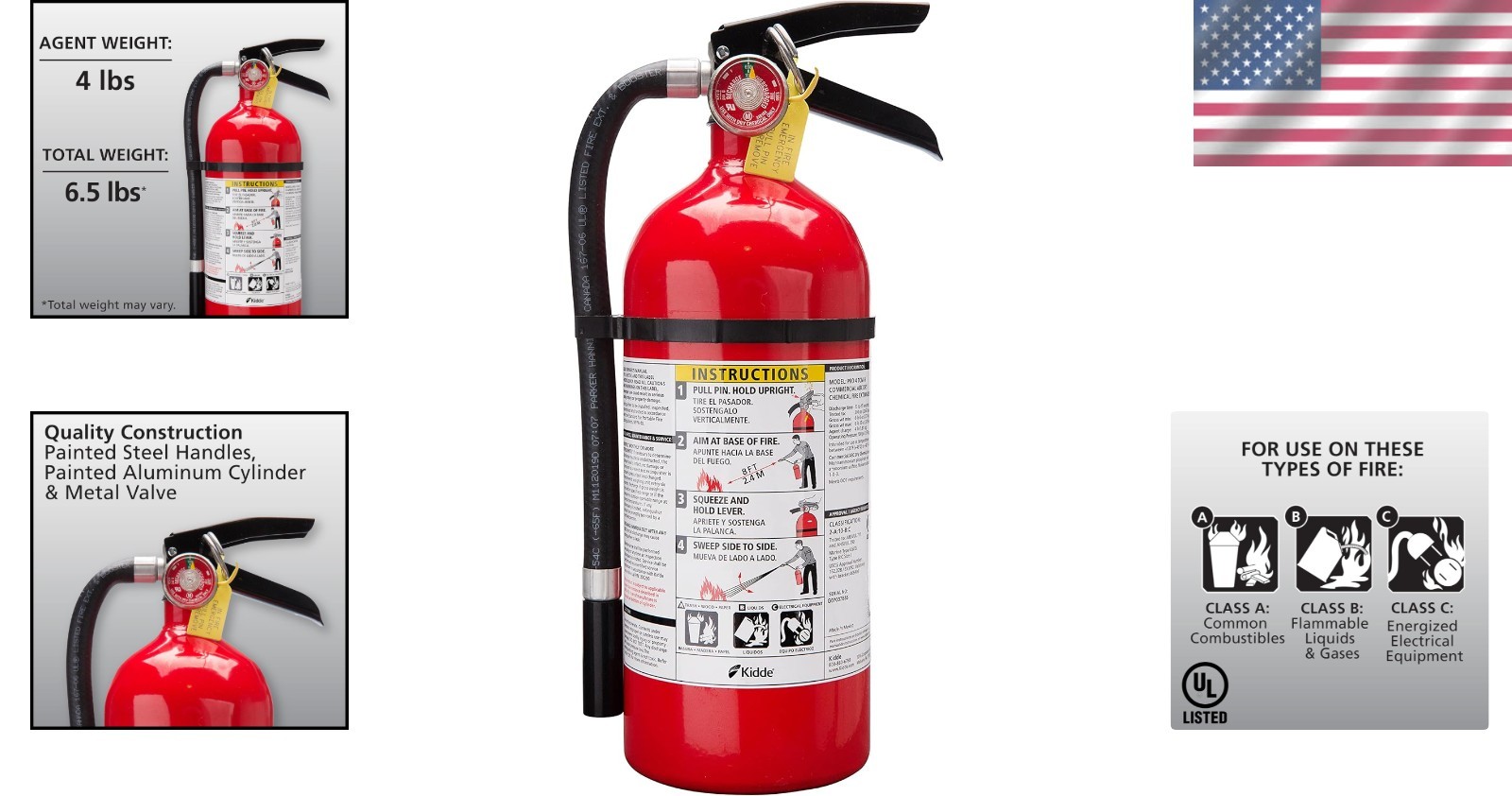 Easy-Mount Pro 210 Fire Extinguisher – Quick Discharge and Reliable Protection