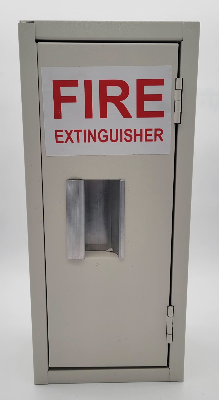 GRAINGER APPROVED 35GX42 Fire Extinguisher Cabinet, 5Lb Magnet Lock Steel 35GX42