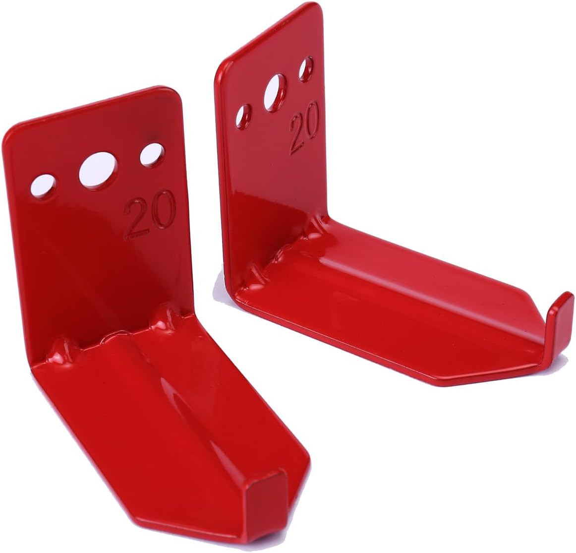 Fire Extinguisher Wall Hook Bracket for Up to 20 Lbs Dry Chemical & Water