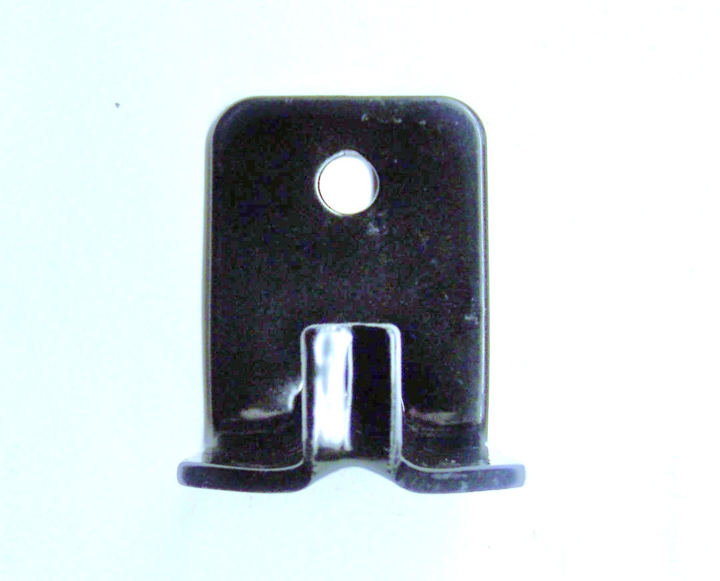 NOS FIRE EXTINGUISHER WALL HANGER HOOK BRACKET STEEL 2″ L BACK X 2-3/4″ L BLACK