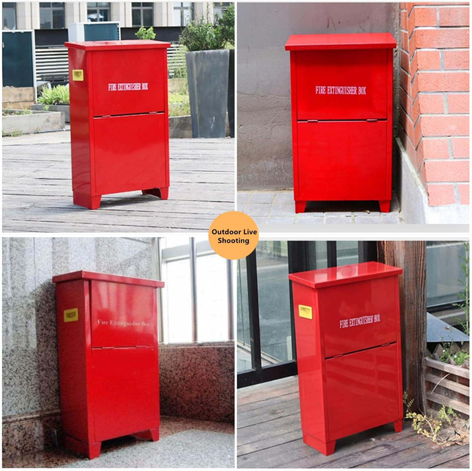 Fire Extinguisher Cabinet for 5-10 Pounds Extinguisher 21.3” X 12.6” X 6.7” A