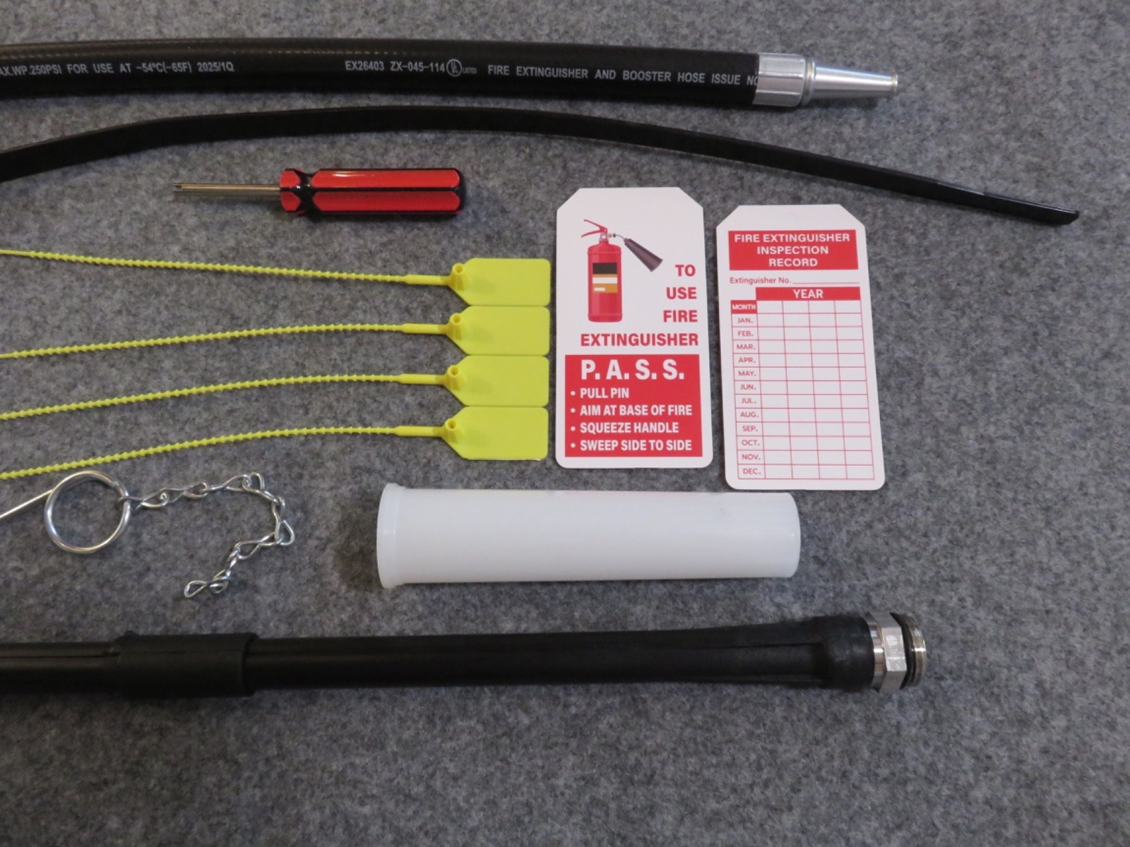 🔥🧯NEW COMPLETE REBUILD/REPAIR KIT FOR 2 ½GALLON AMEREX WATER FIRE EXTINGUISHER