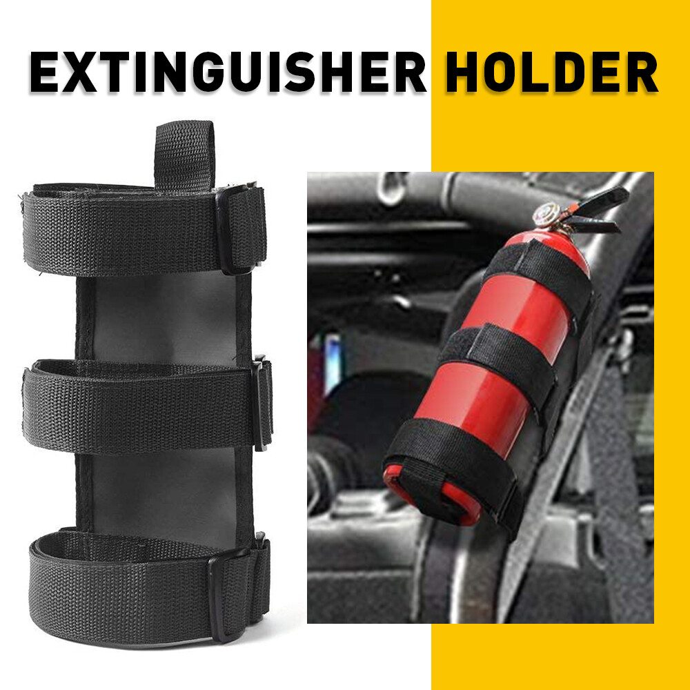 Roll Bar Fire Extinguisher Mount Holder For 1976-2021 Jeep Wrangler LJ YJ CJ USA