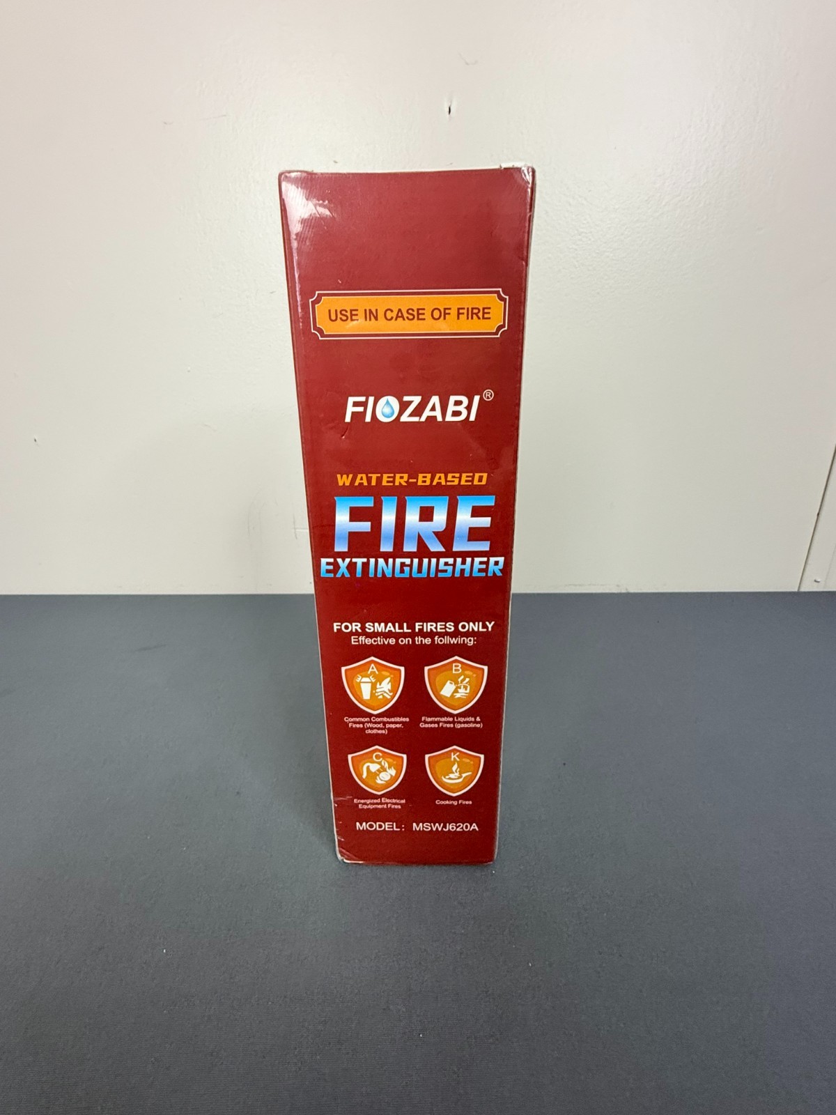 Fiozabi 4 in 1 Water Based Portable Fire Extinguisher Spray