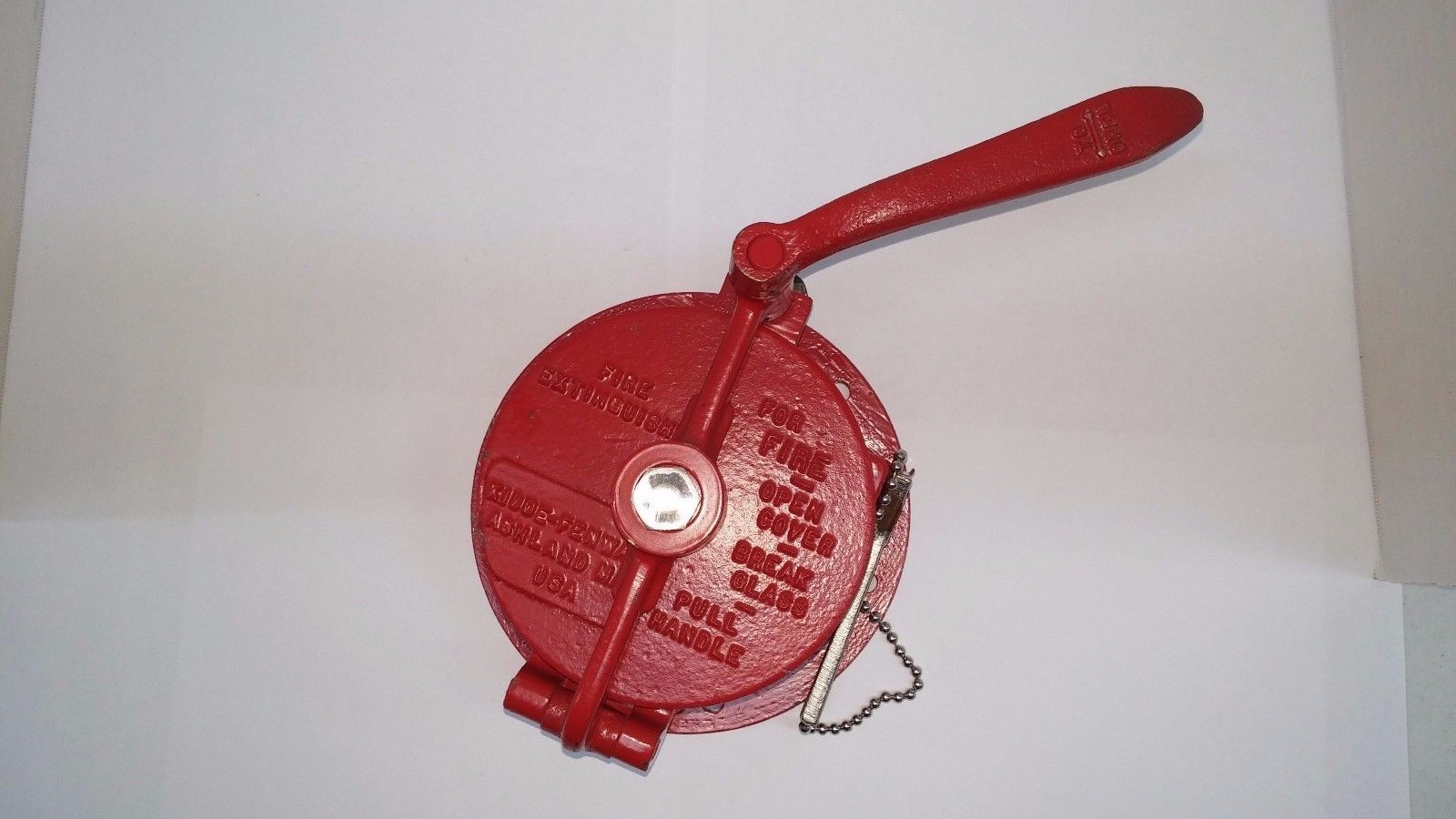Kidde – Fenwal 894E3 Fire Extinguisher Cover w/ Striker, No Glass