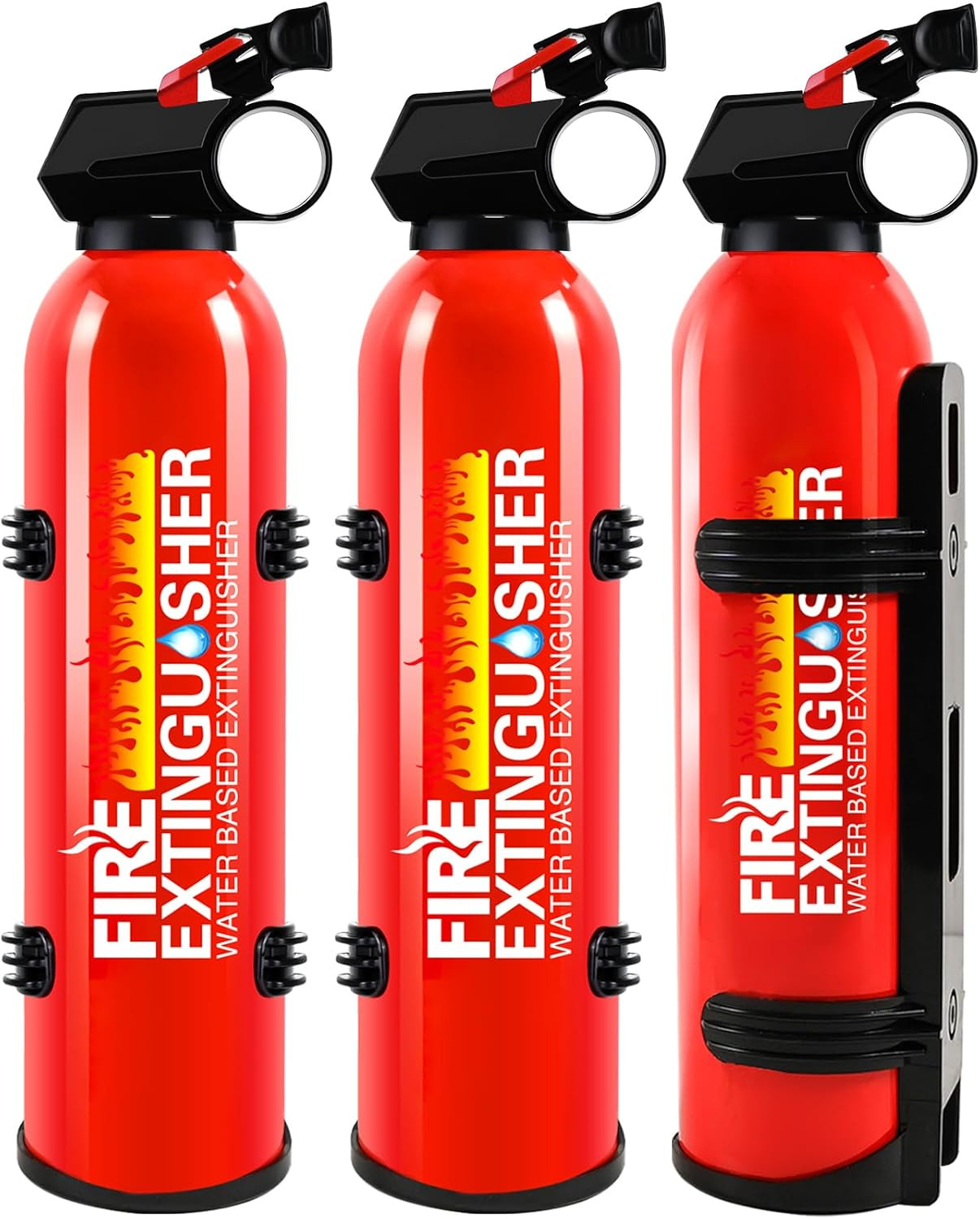 Fire Extinguishers with Mount Bracket – 3 Packs Small Portable Fire Extinguisher