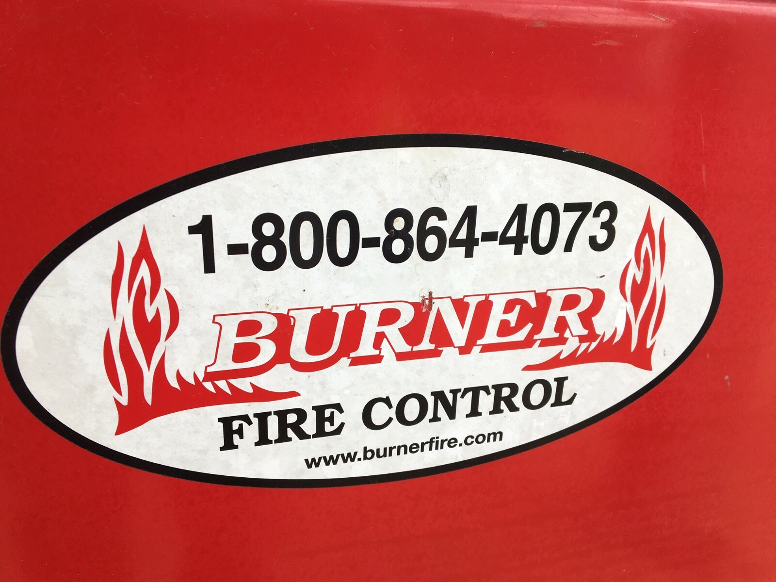 Industrial Fire Extinguisher System 1,500LB Dry Chemical Powder Skid Mounted