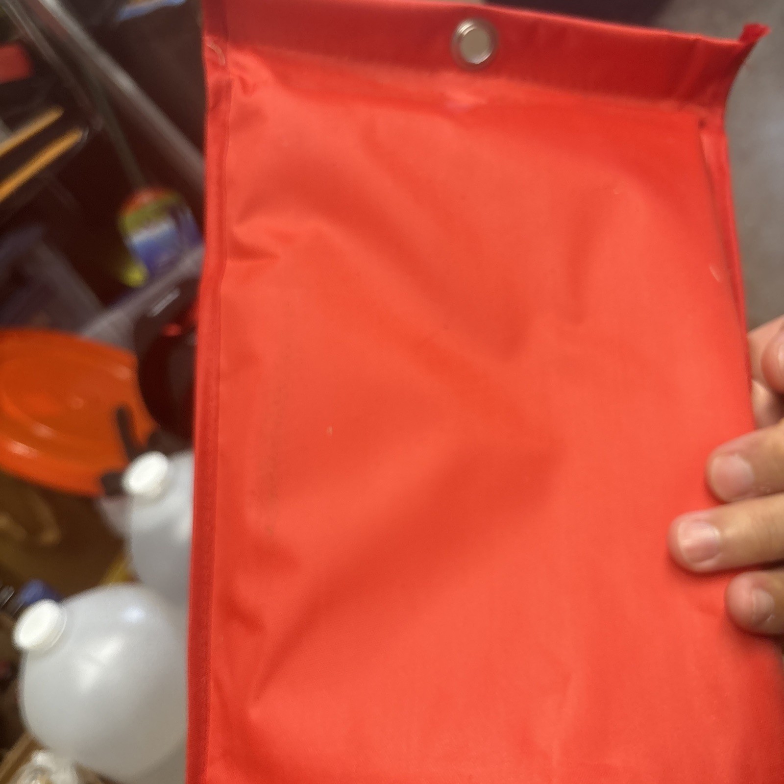 FIRE BLANKET Fiberglass Hero Emergency Home Retardant Prepared 39”x39”,1mx1m