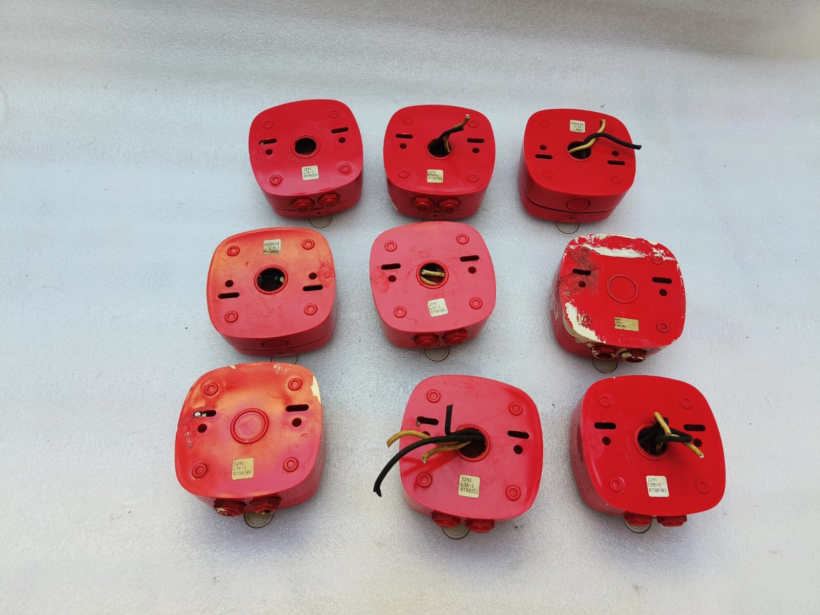 Consilium Salwico LTK-1 FIRE ALARAM LIFT LID (LOT OF 9PC)