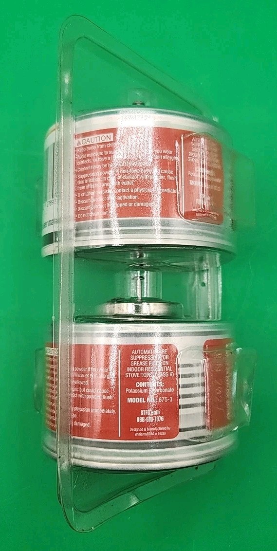 2-pk FIRESTOP STOVETOP 675-3 🔥Range Hood Fire Extinguishers 🔥 NEW
