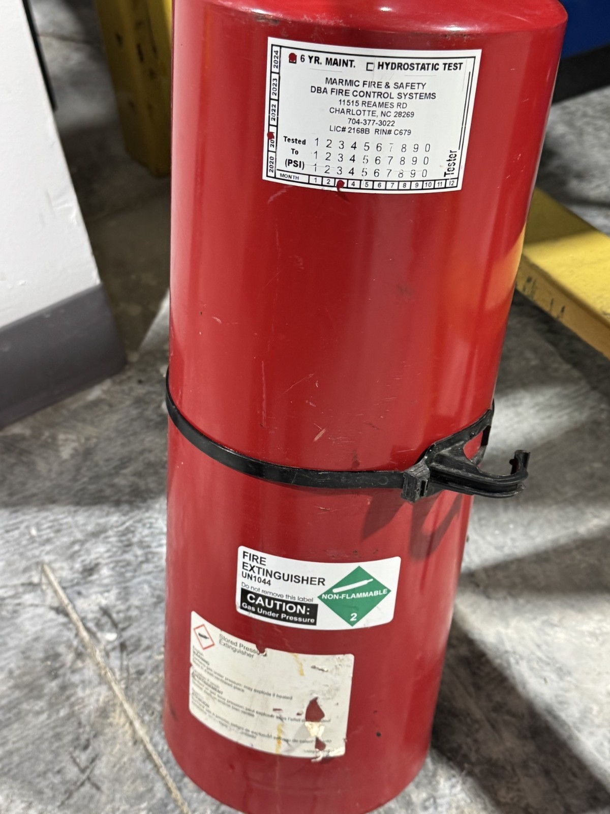 20LB ANSUL SENTRY AA20-1 – ABC Dry Chemical Fire Extinguisher Full Insp. 24