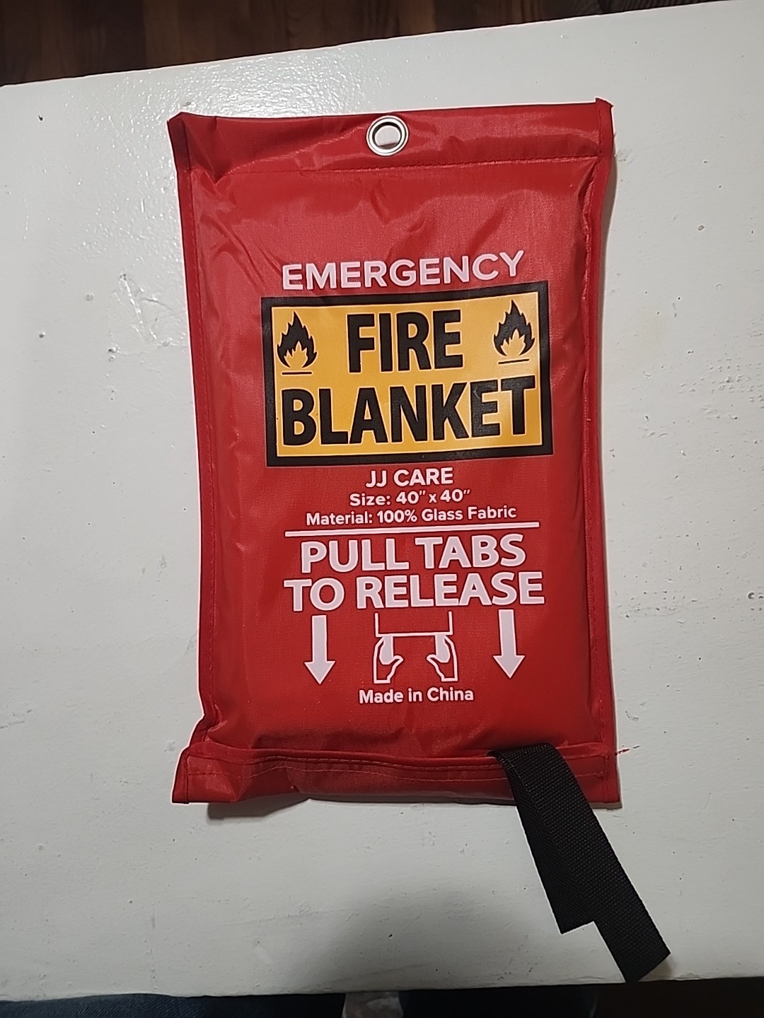 JJ CARE Fire Blanket for Home Emergency-40″x40″