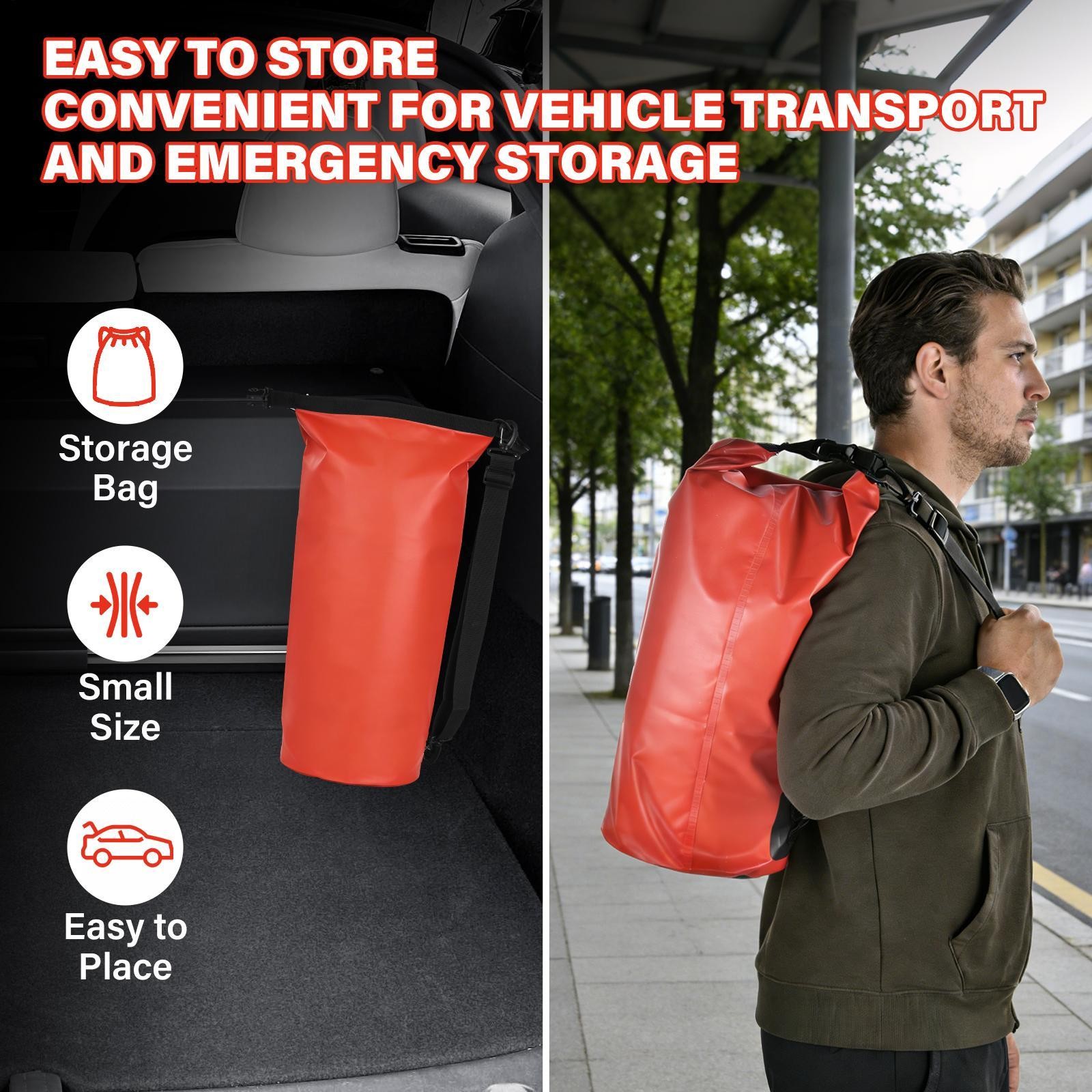 Car Fire Blanket, Emergency Fireproof Blanket for Vehicle, Truck, Motor Vehicle