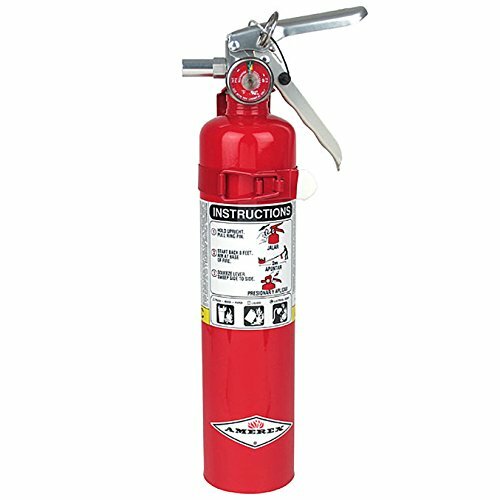 Amerex B417, 2.5lb ABC Dry Chemical Class A B C Fire Extinguisher, with Wall …