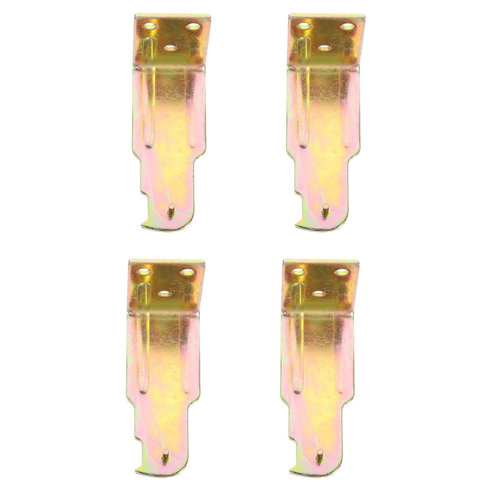4Pcs Reusable Fire Extinguisher Wall Mount Zinc Alloy Gold Holder Bracket