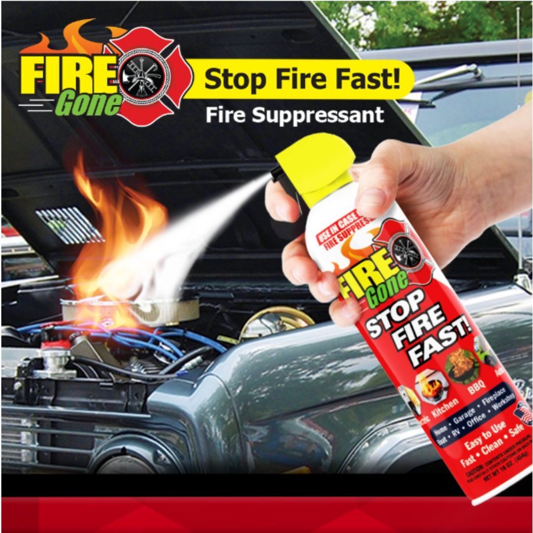 16 Oz. A:B:C Multiple Use Fire Extinguisher Spray Suppressant